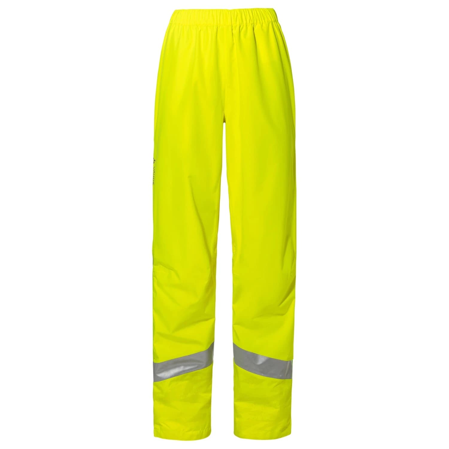 Дамски водоустойчив панталон за колоездене Vaude Women's Luminum Rain Pants Cycling bottoms - Neon Yellow