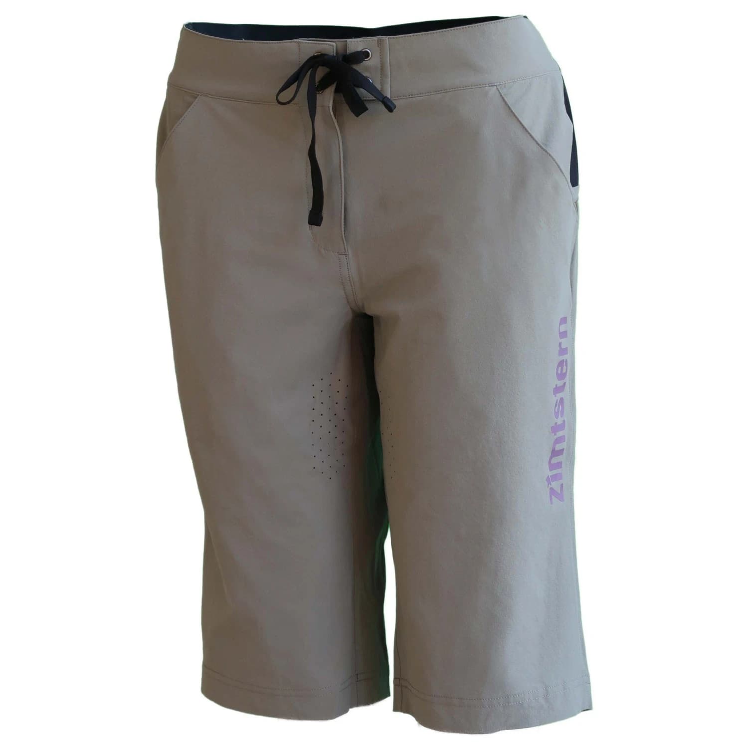 Дамски шорти за колоездене Zimtstern Women's Trailstar Light MTB Shorts Cycling shorts - Veti Green