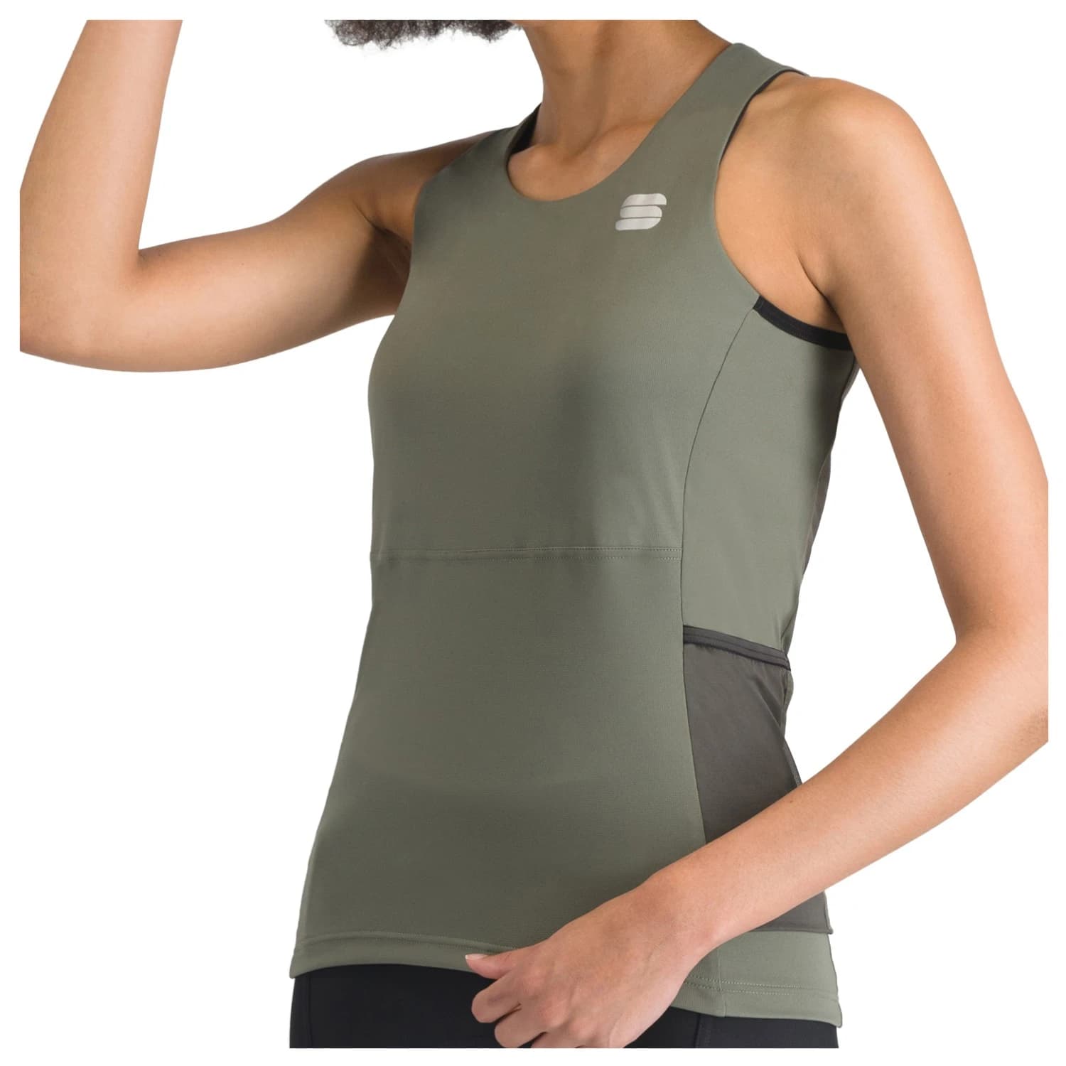 Дамски потник за колоездене Sportful Women's Supergiara Top Cycling singlet - Gun Metal