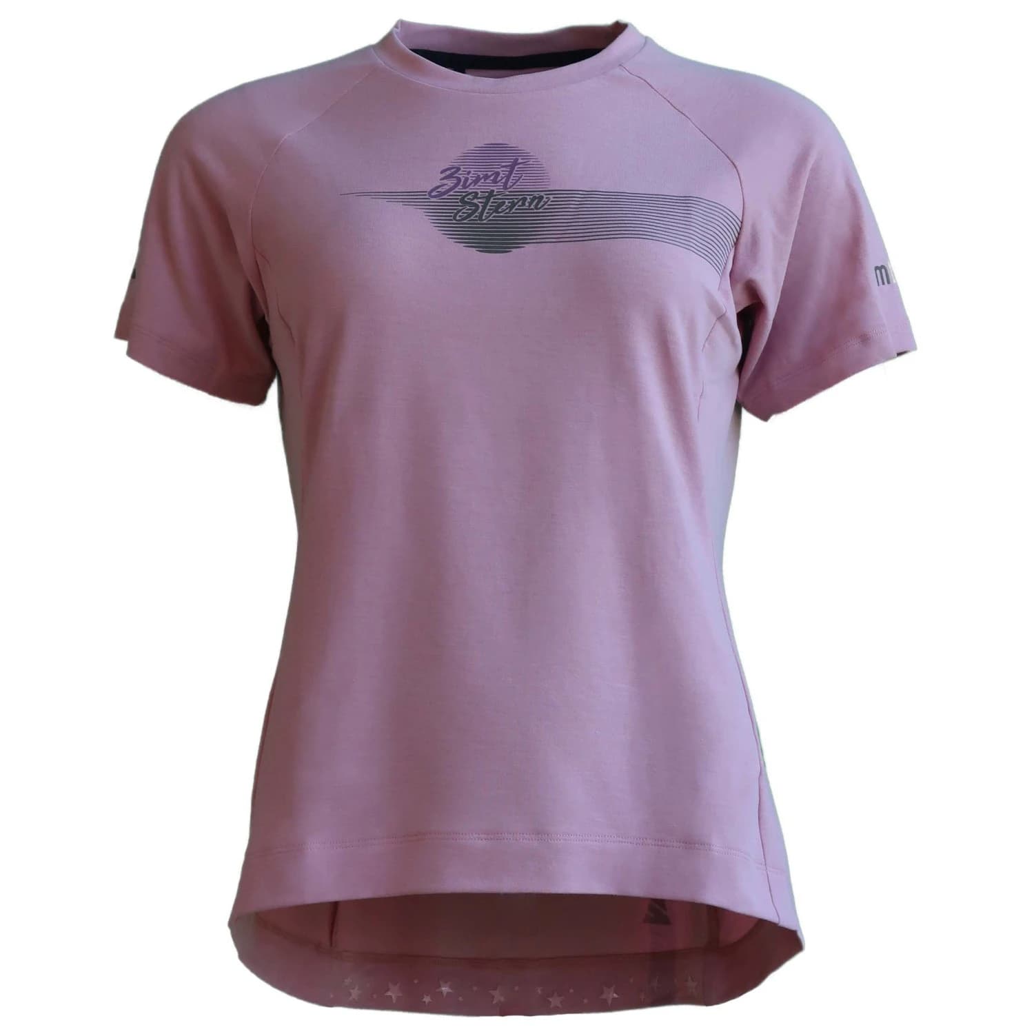 Дамска фланелка с къс ръкав за колоездене Zimtstern Women's Spunz Shirt S/S Cycling jersey - Blush