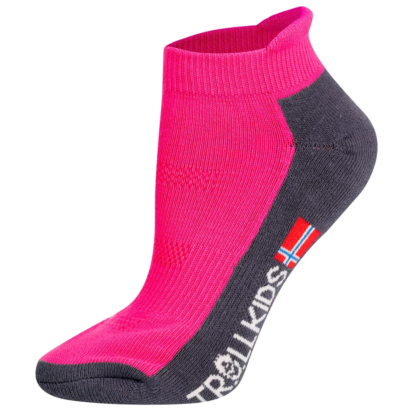 Детски спортни чорапи Trollkids Kids Hiking Low Cut Socks II Sports socks - Magenta