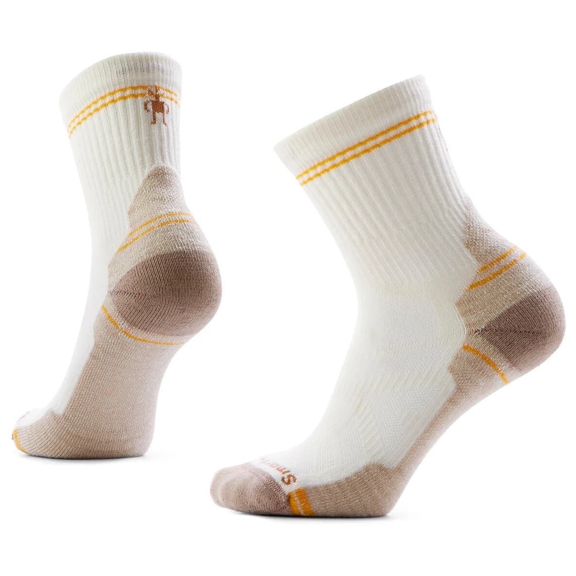 Дамски туристически чорапи Smartwool Women's Performance Hike Light Cushion Mid Crew Walking socks - Natural