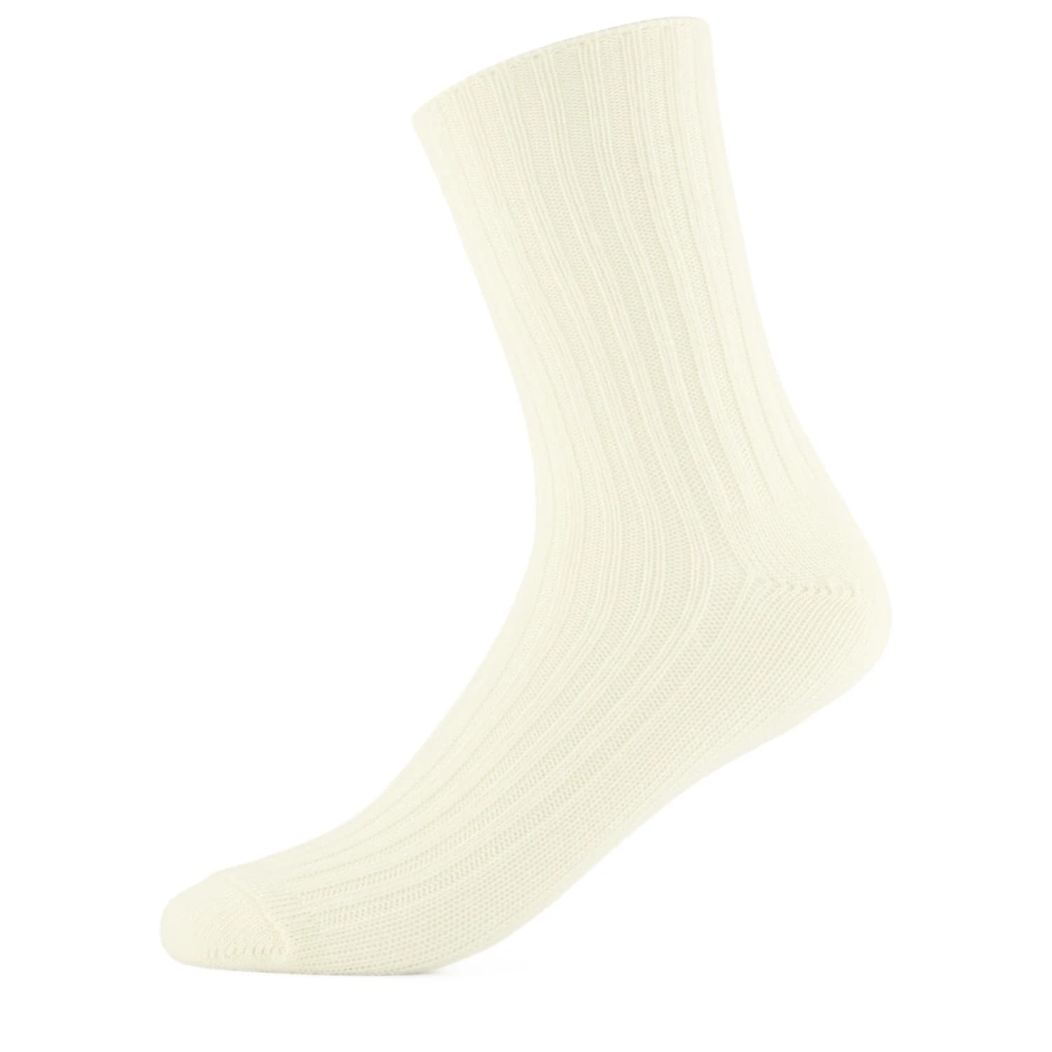 Детски мериносови чорапи Joha Kid's Wool Socks 5006 Merino socks - Off White