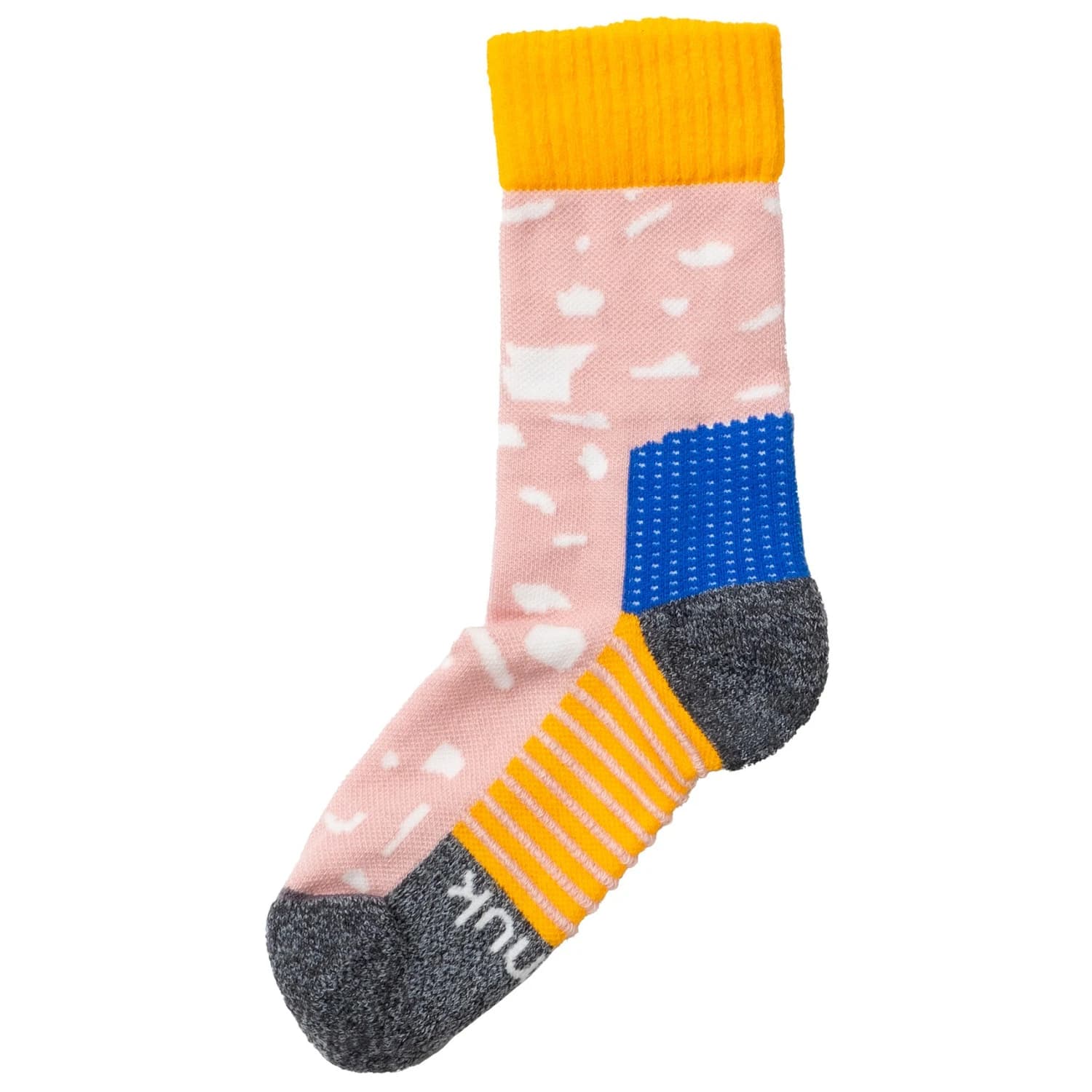 Детски мериносови чорапи Namuk Kid's Peak Merino Hiking Socks Walking socks - Sunset Rose / Sunflower Yellow