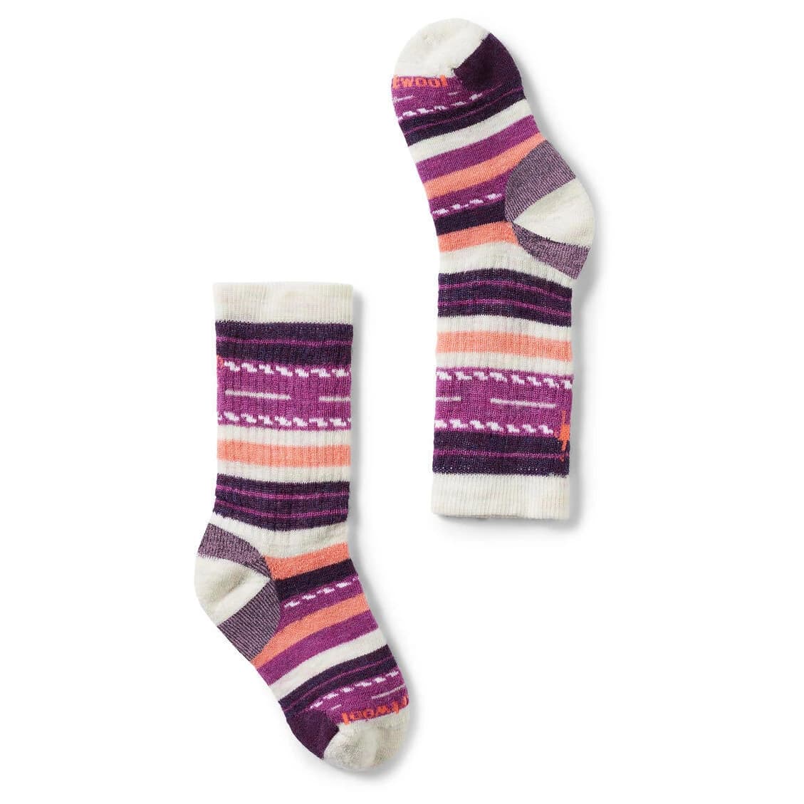 Детски туристически чорапи Smartwool Kids' Hike Full Cushion Margarita Crew Socks Sports socks - Moonbeam