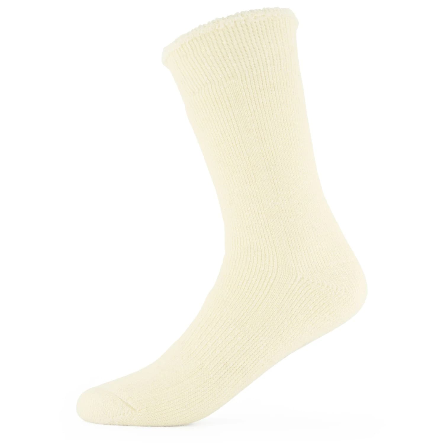 Зимни чорапи Alpacasocks&Co Cozy Long Sports socks - Cream