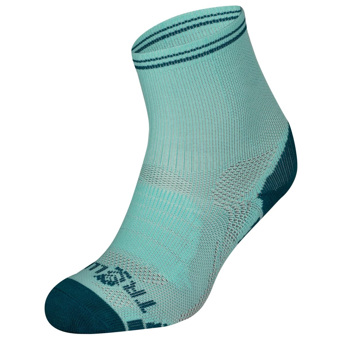Детски туристически чорапи Trollkids Kid's Trekking Mid Cut Socks III Walking socks - Aqua / Teal