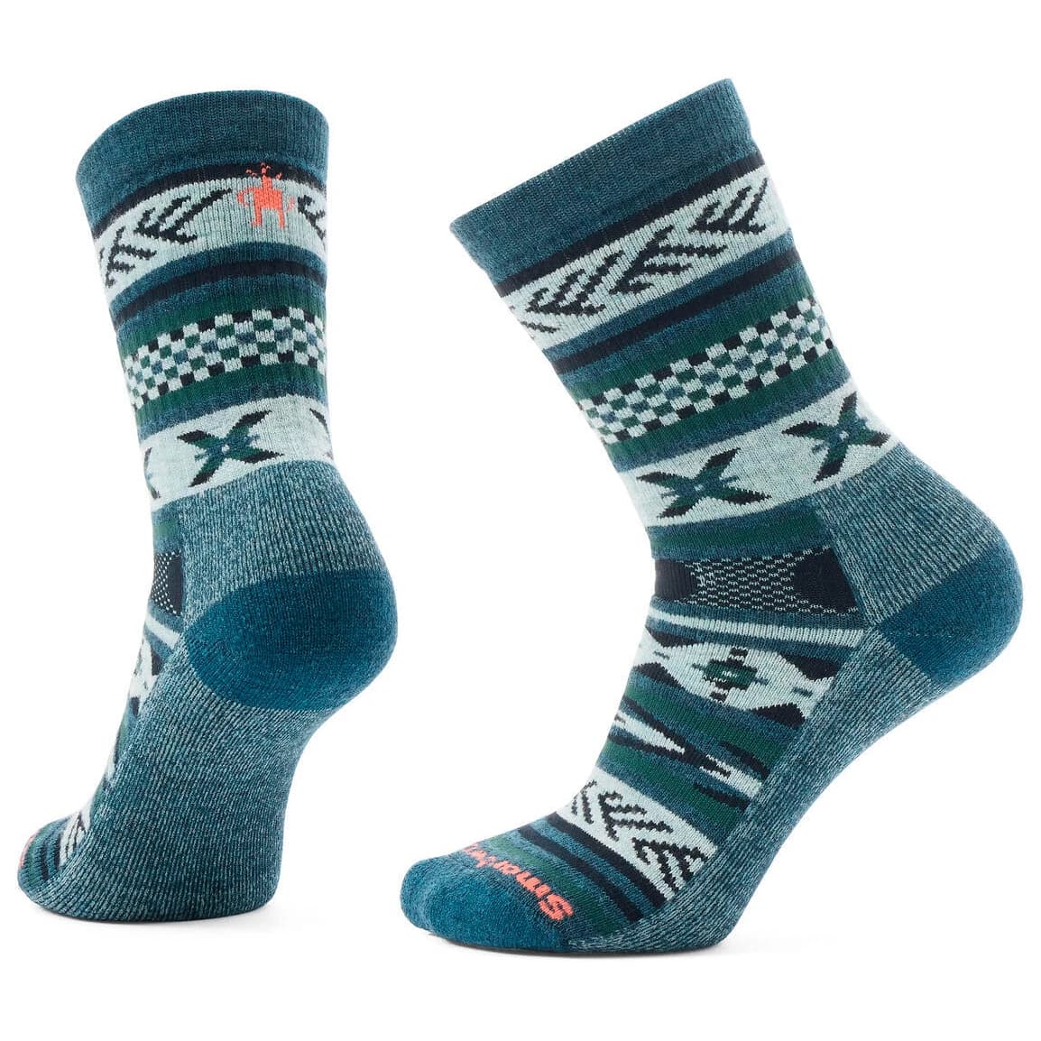 Зимни чорапи Smartwool Everyday Cabin Games Crew Socks Merino socks - Twilight Blue