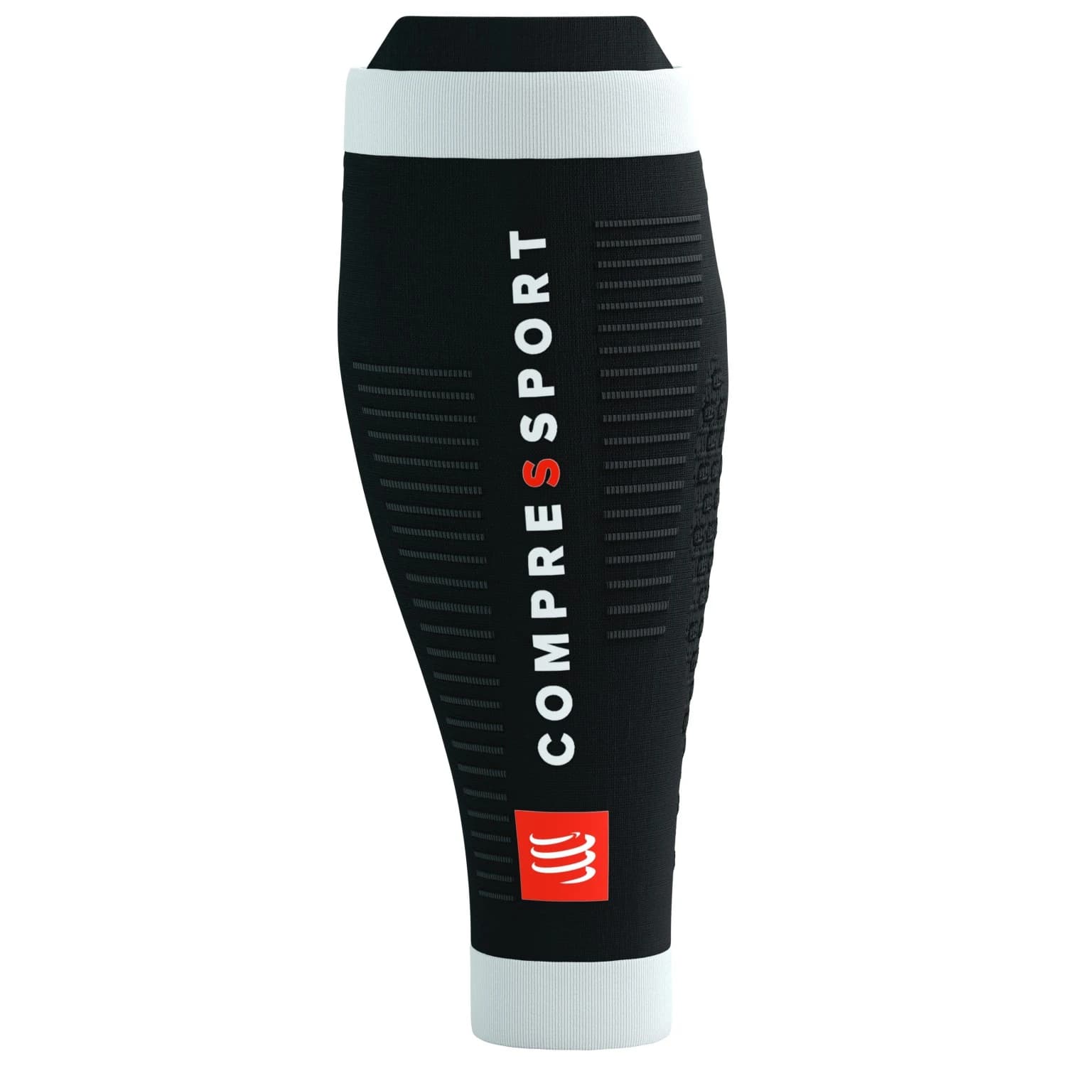 Компресионни чорапи Compressport R2 3.0 Leg warmers - Black / White