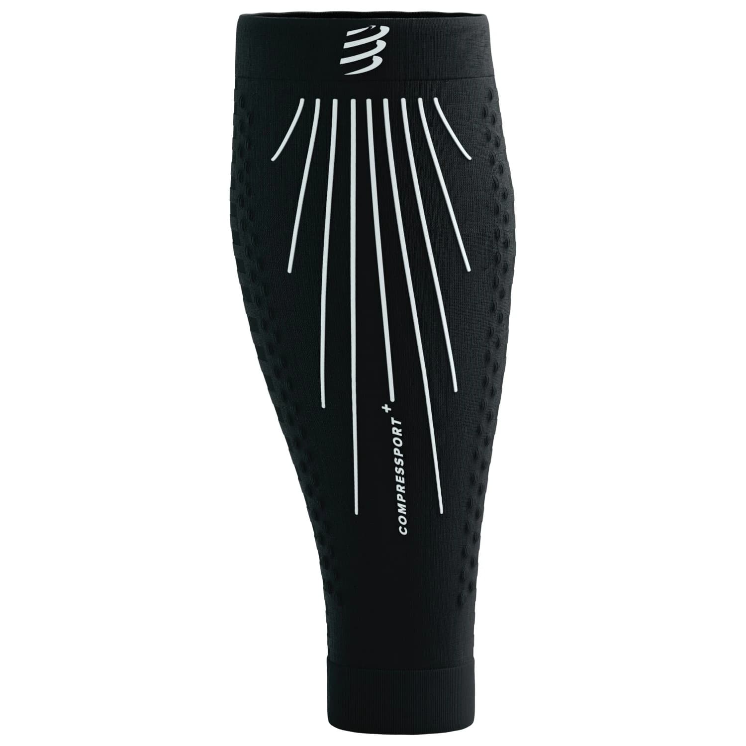 Компресионни чорапи Compressport R2 Aero Leg warmers - Black / White