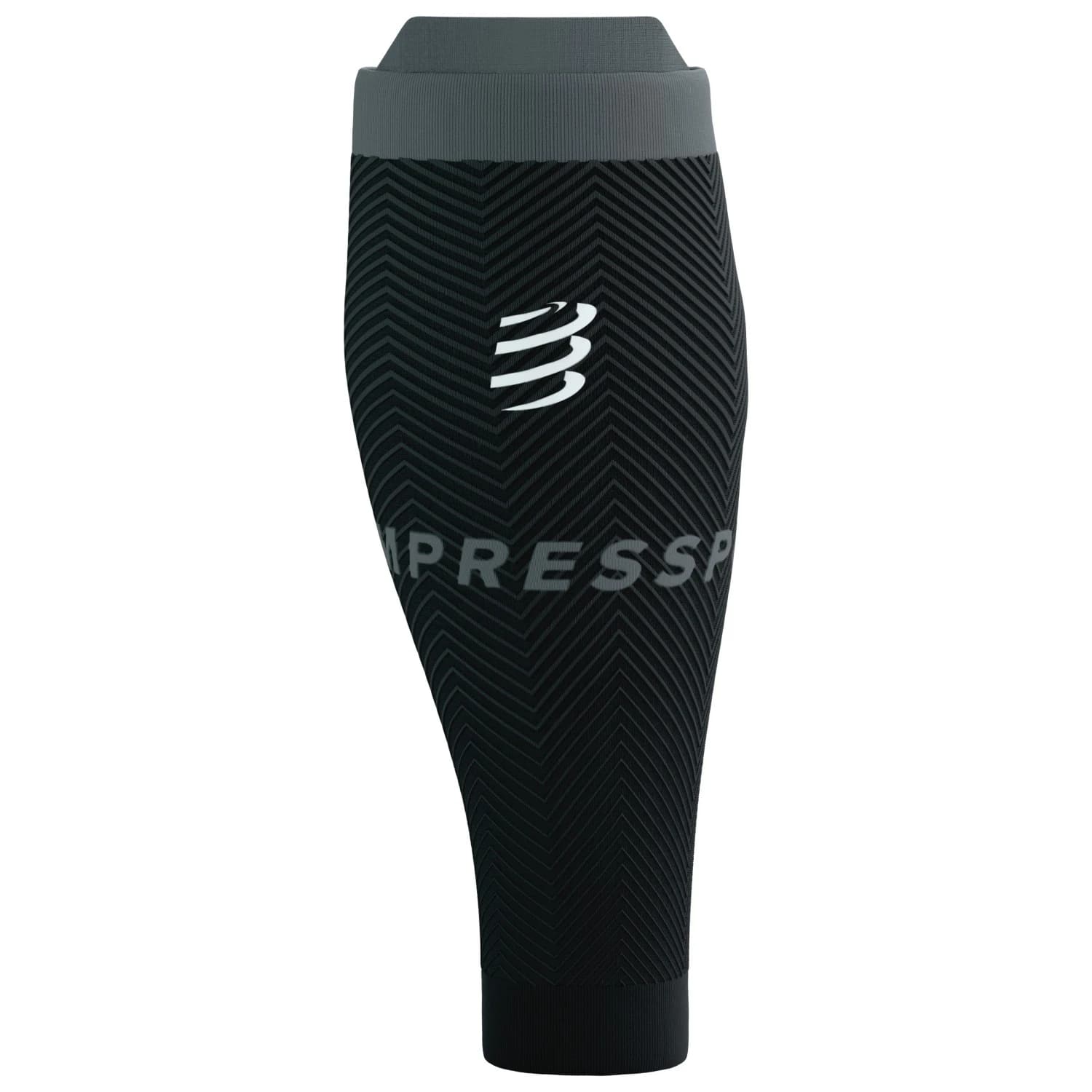 Компресионни чорапи Compressport R2 Oxygen Leg warmers - Black / Steel Grey