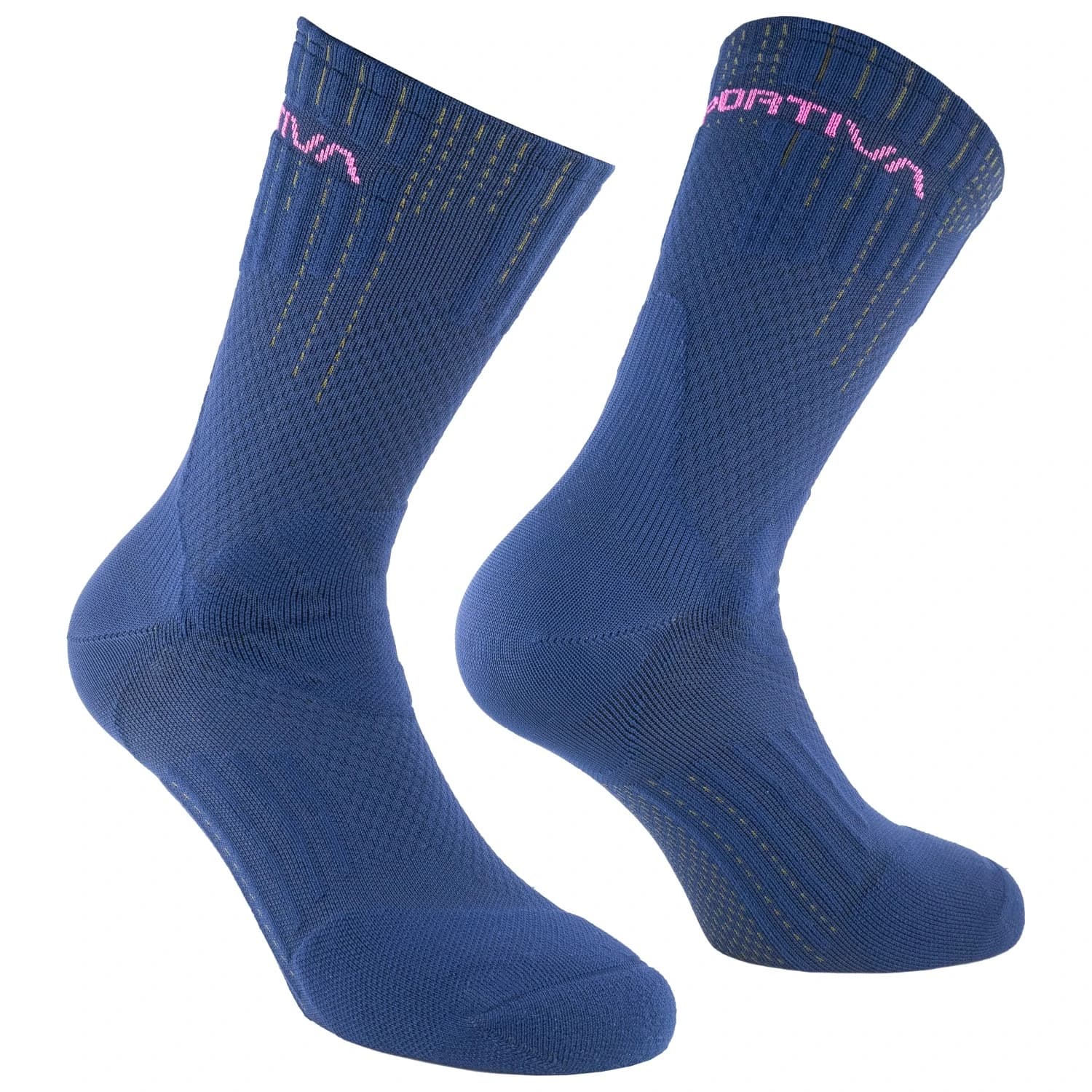 Чорапи за бягане La Sportiva Endurance Trail Socks Running socks - Night Sky / Azalea