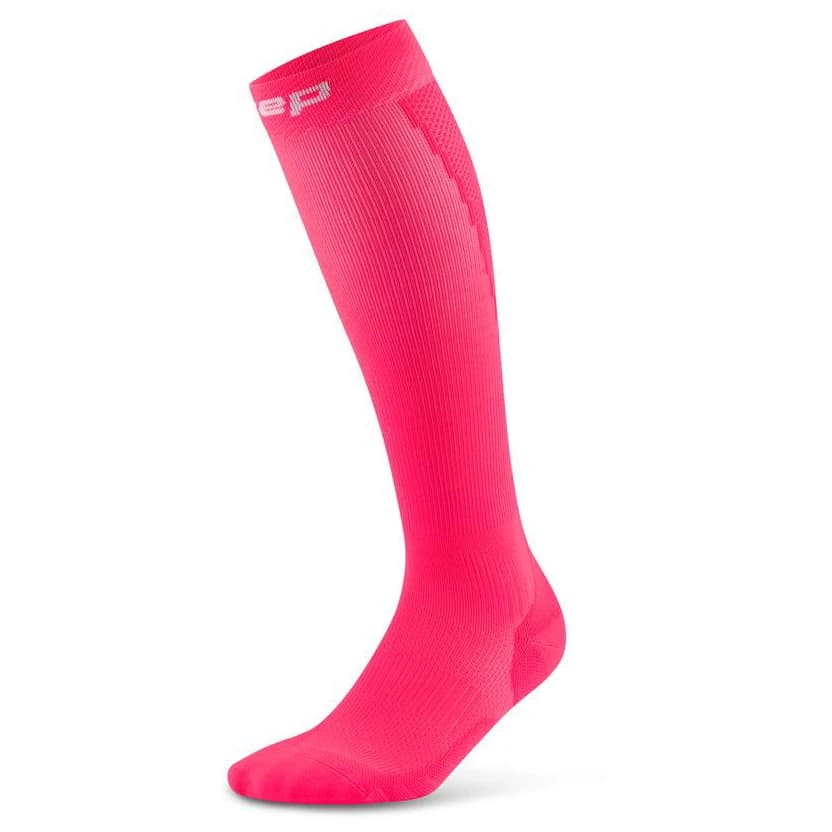 Дамски компресионни чорапи CEP Women's Run Socks Tall 5.0 Compression socks - Pink