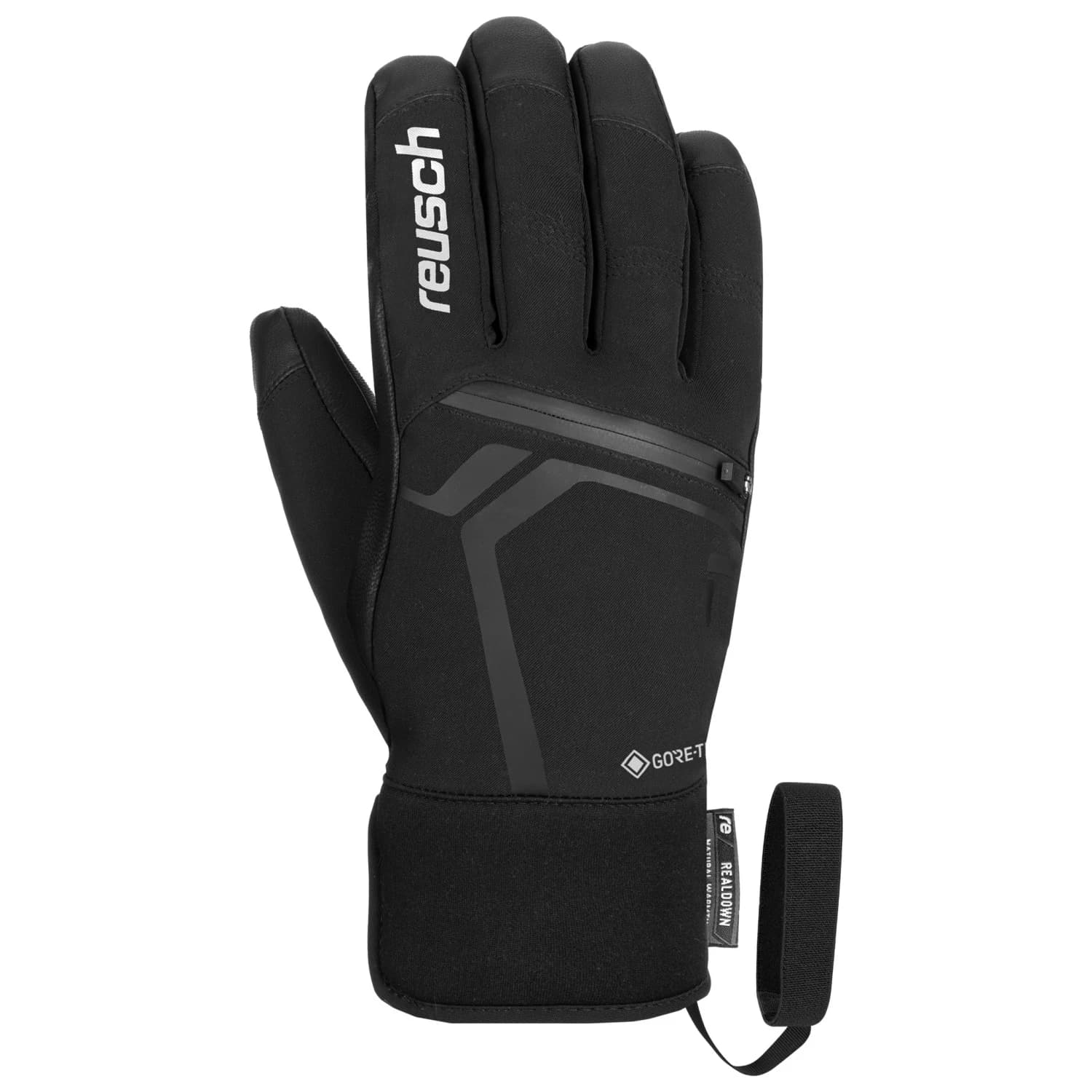 Мъжки ръкавици Reusch Down Spirit GORE-TEX SC Gloves - Black / Silver