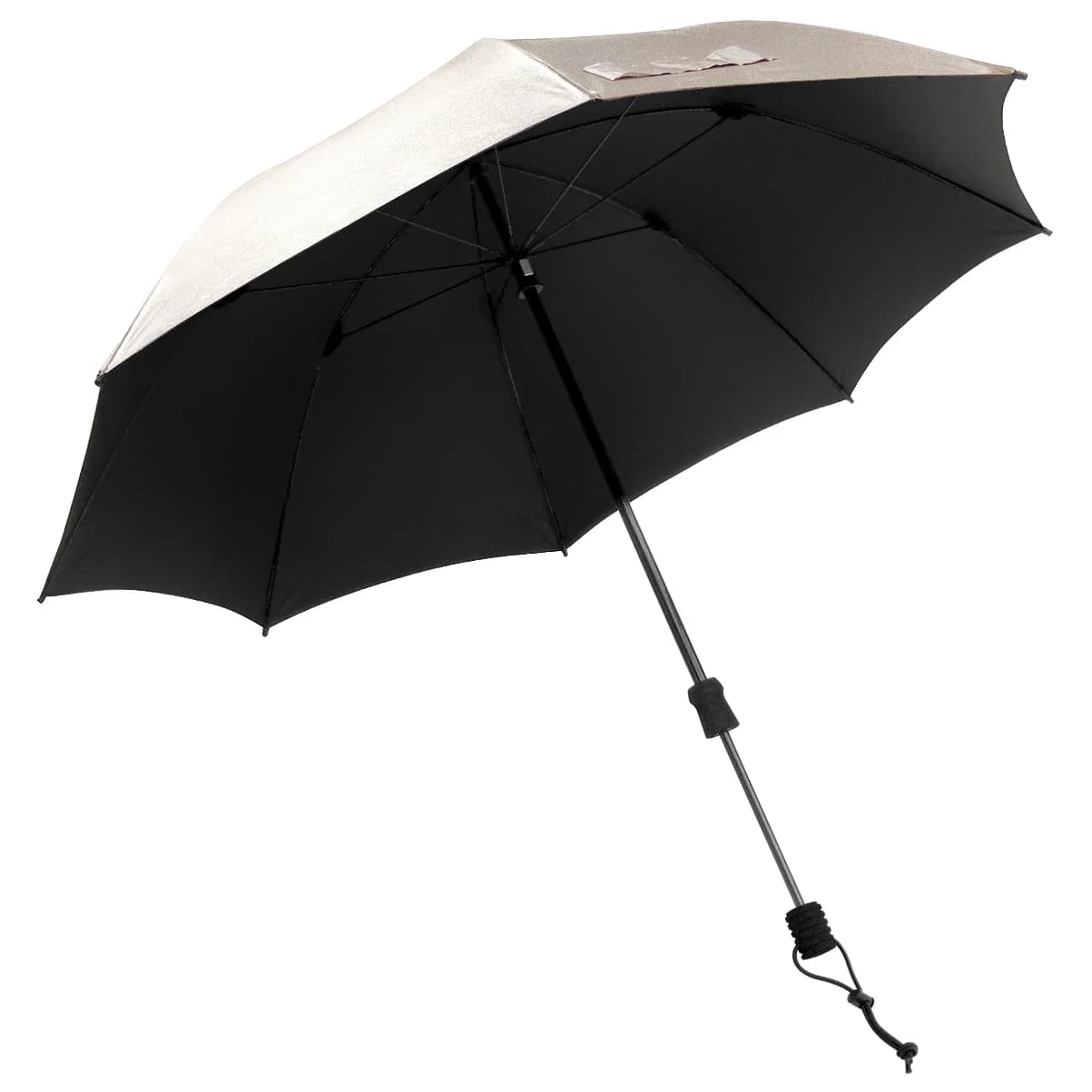 Чадър Euroschirm Swing Handsfree Umbrella - Silber UV 50+