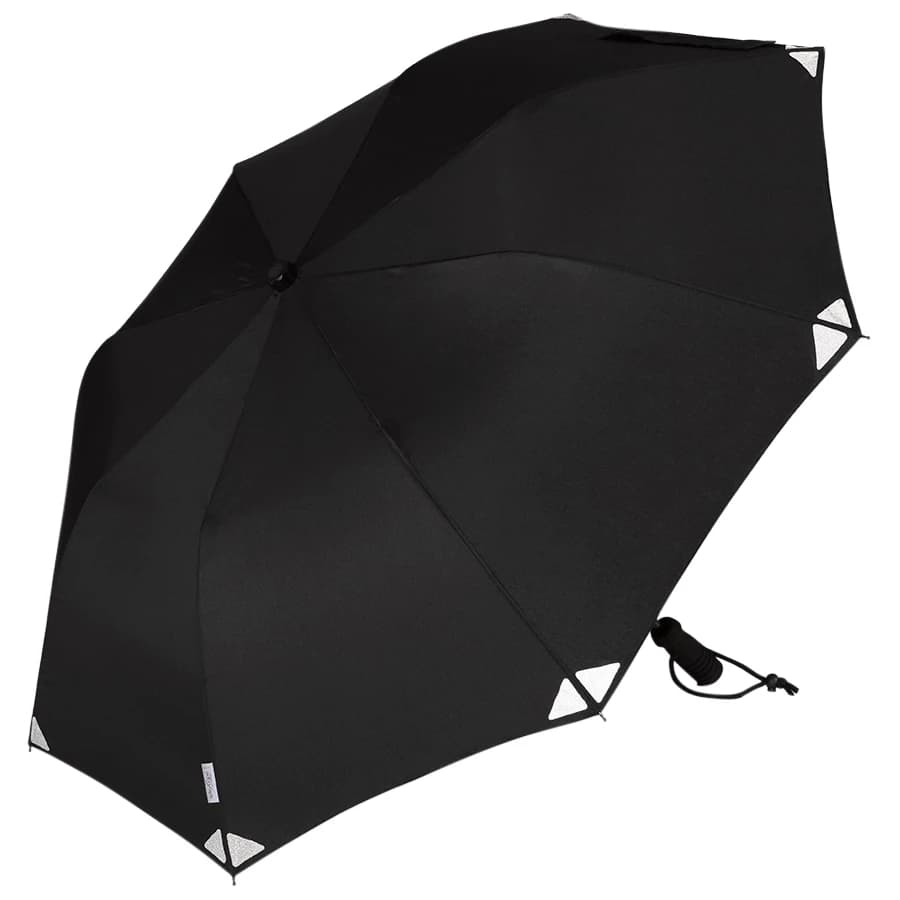Чадър Euroschirm Telescope Handsfree Umbrella - Black / Reflective