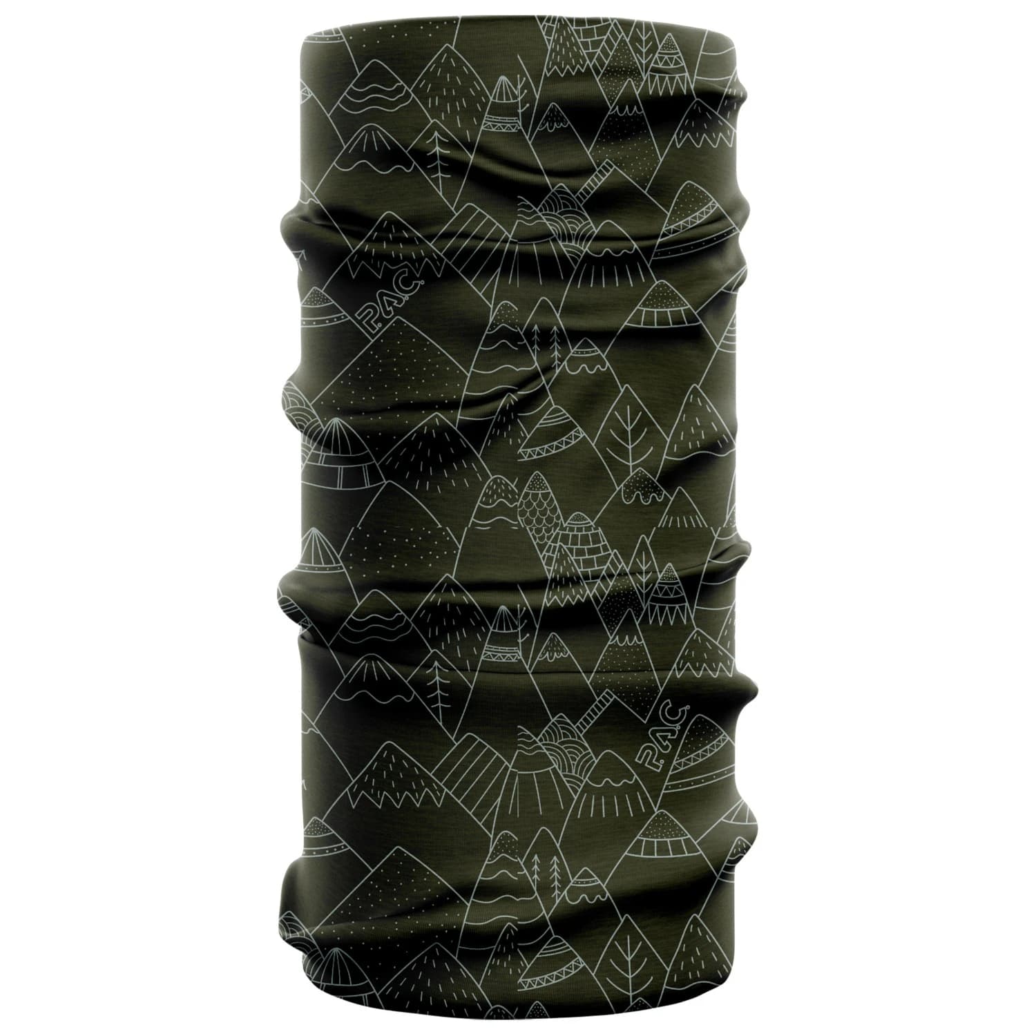 Детски шал P.A.C. Kid's Anti Mosquito Tube scarf - Grüne Berge