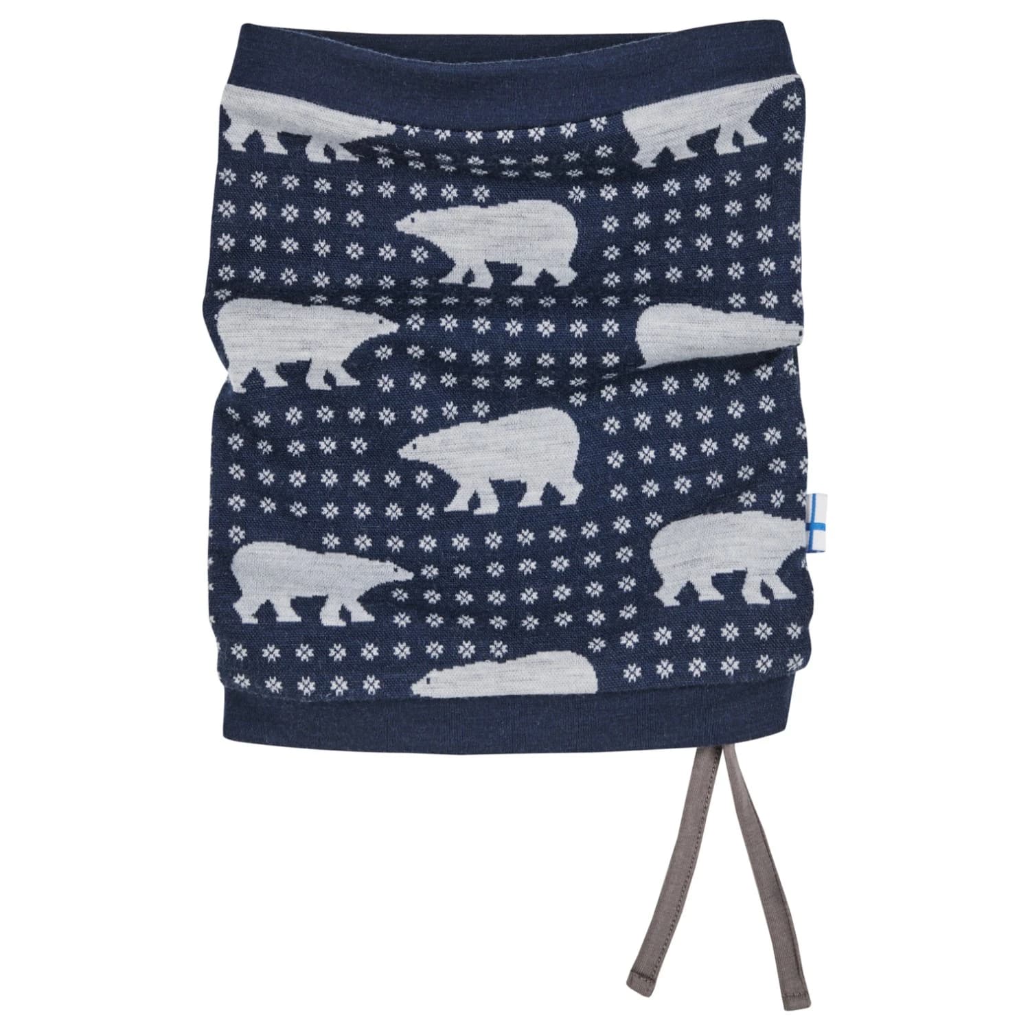 Детски шал Finkid Kid's Tuubi Nordik Scarf - Navy