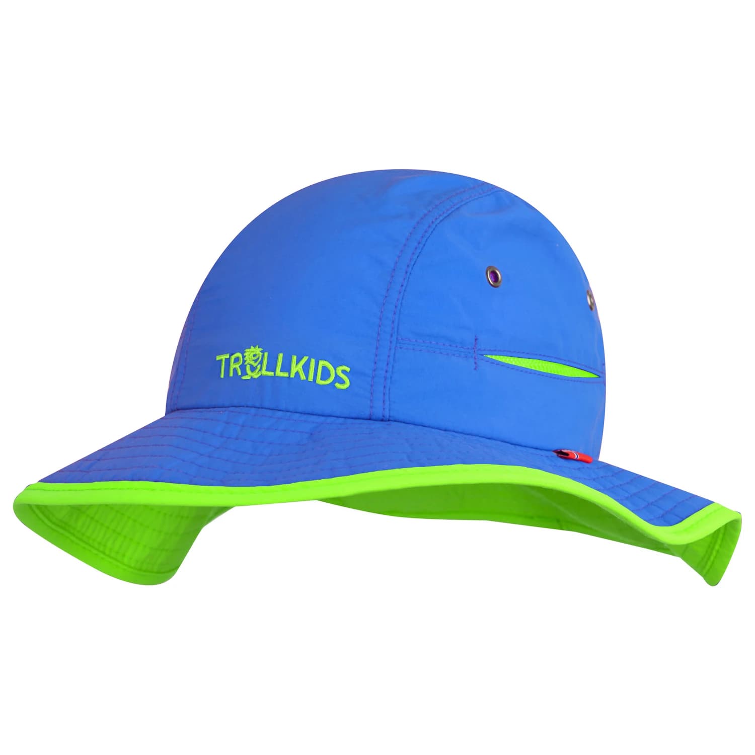 Детска шапка Trollkids Kid's Troll Hat - Medium Blue / Light Green