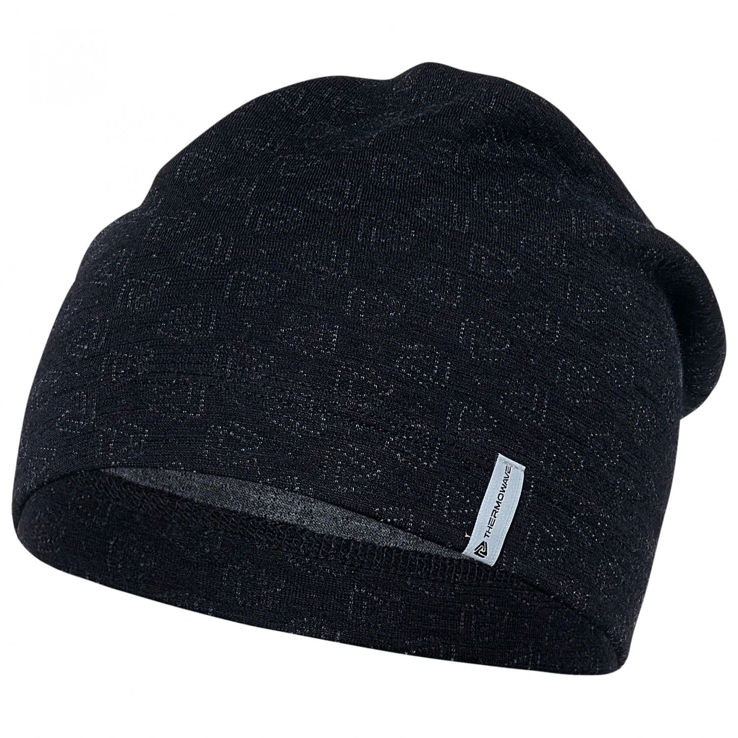 Зимна шапка (beanie) Thermowave Beanie - Black / Dark Grey Melange