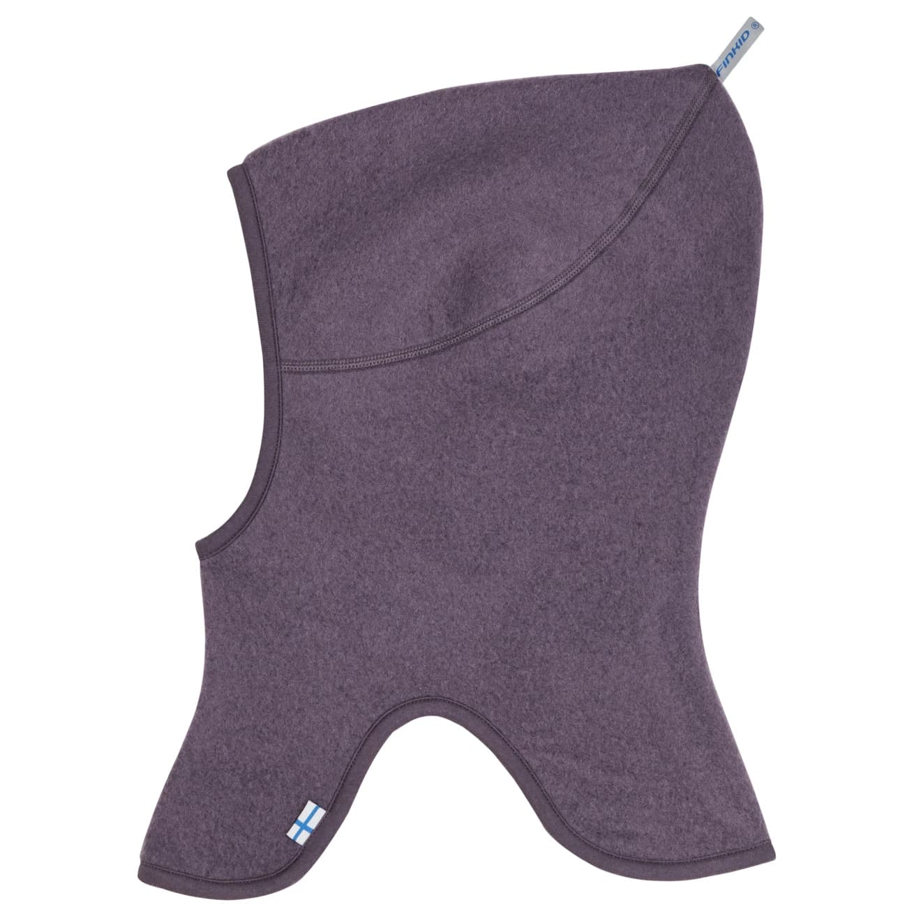 Детска балаклава Finkid Kid's Luola Wool Balaclava - Black Plum