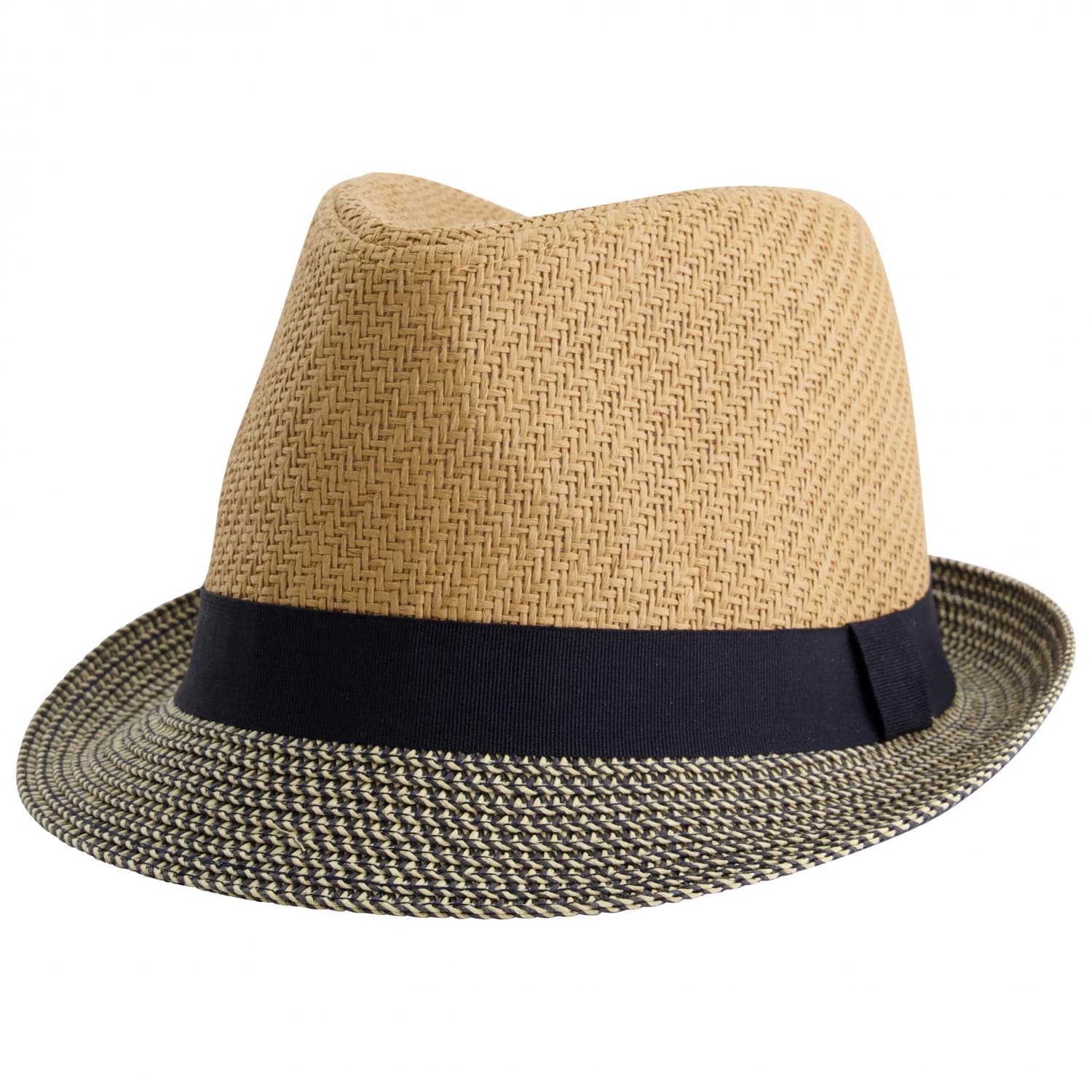 Шапка maximo Mini Boy's Trilby Hat - Stroh / Navy