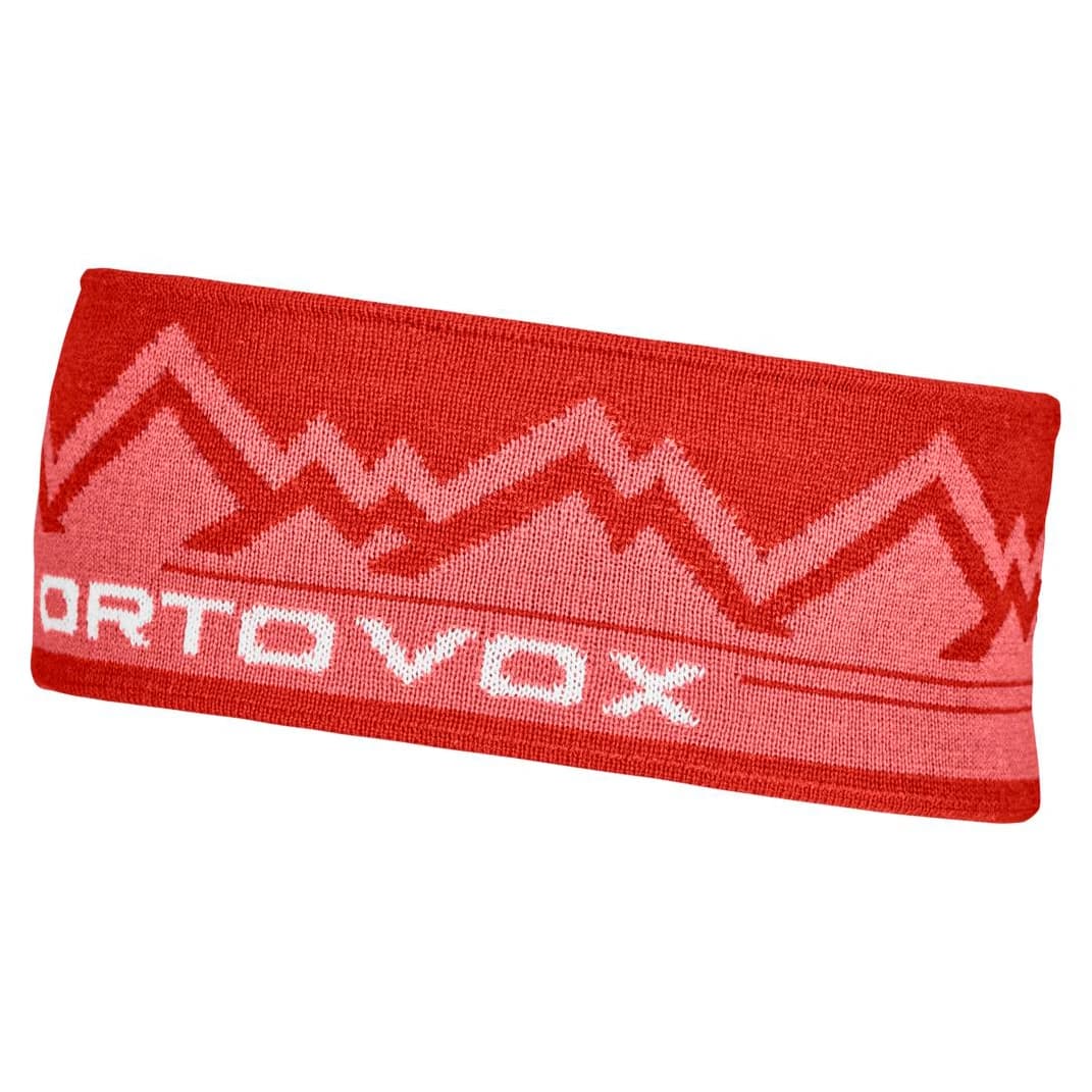 Лента за глава Ortovox Peak Headband - Sunset Orange
