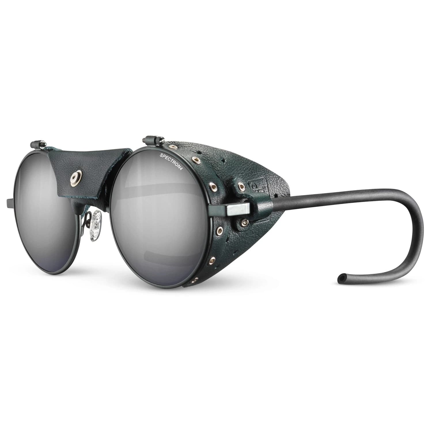 Алпийски очила Julbo Vermont Classic Spectron S4 Glacier glasses - Dark Green / Brown Silver Flash