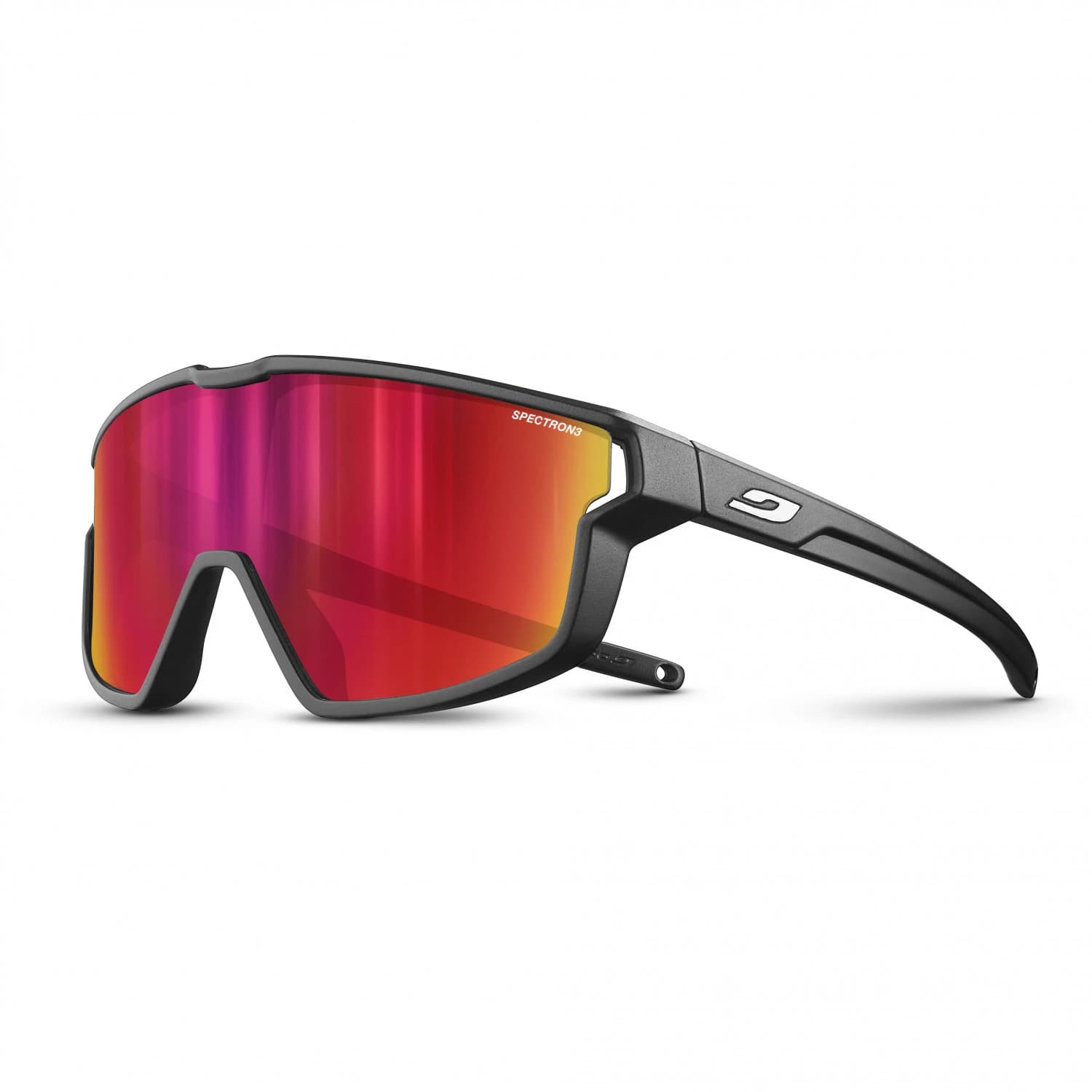 Детски очила за колоездене Julbo Kid's Fury Mini Spectron 3 Cycling glasses - Black / Red Flash