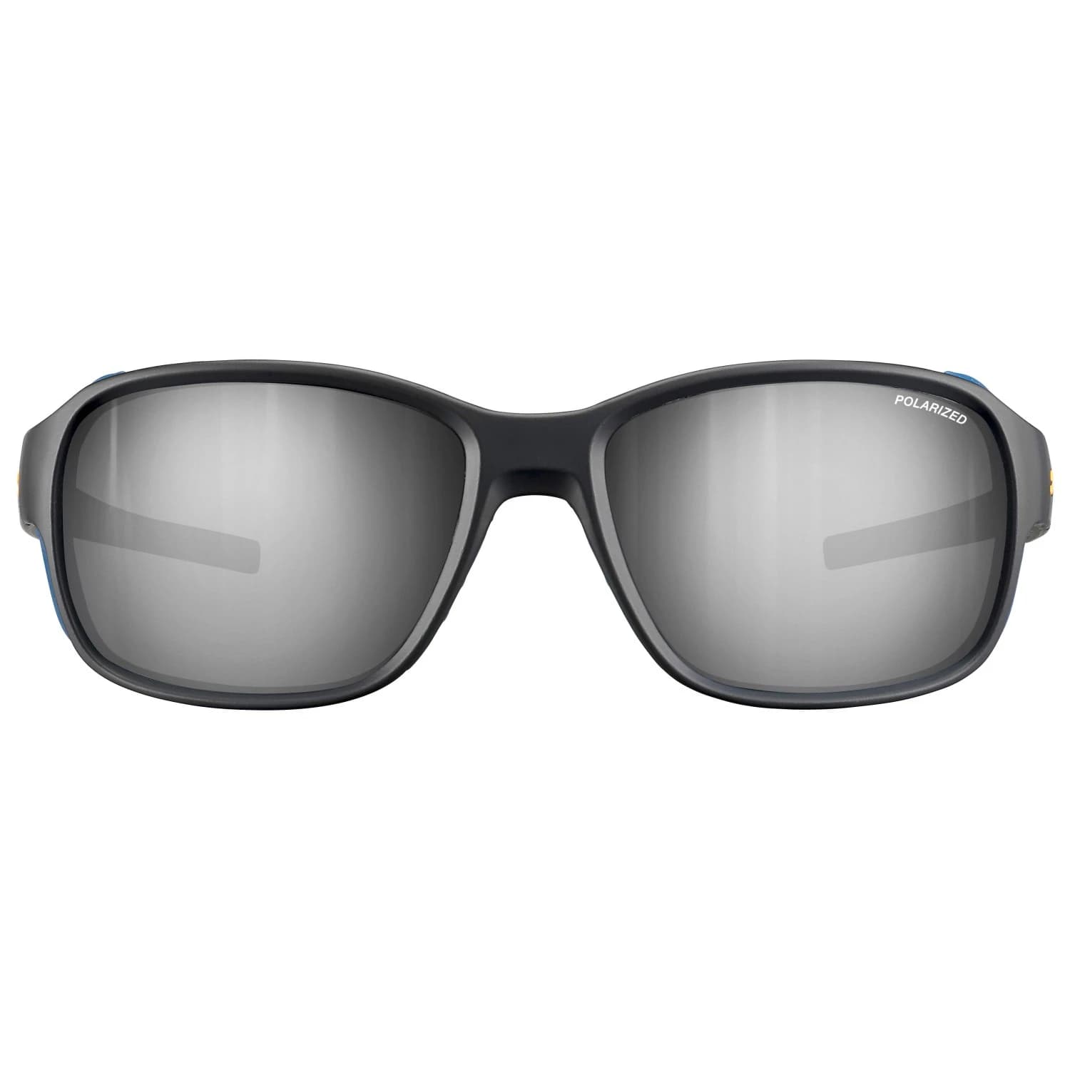 Дамски алпийски очила Julbo Women's Monterosa 2 Polarized S3 (VLT 12%) Glacier glasses - Black / Blue / Orange / Smoke Grey