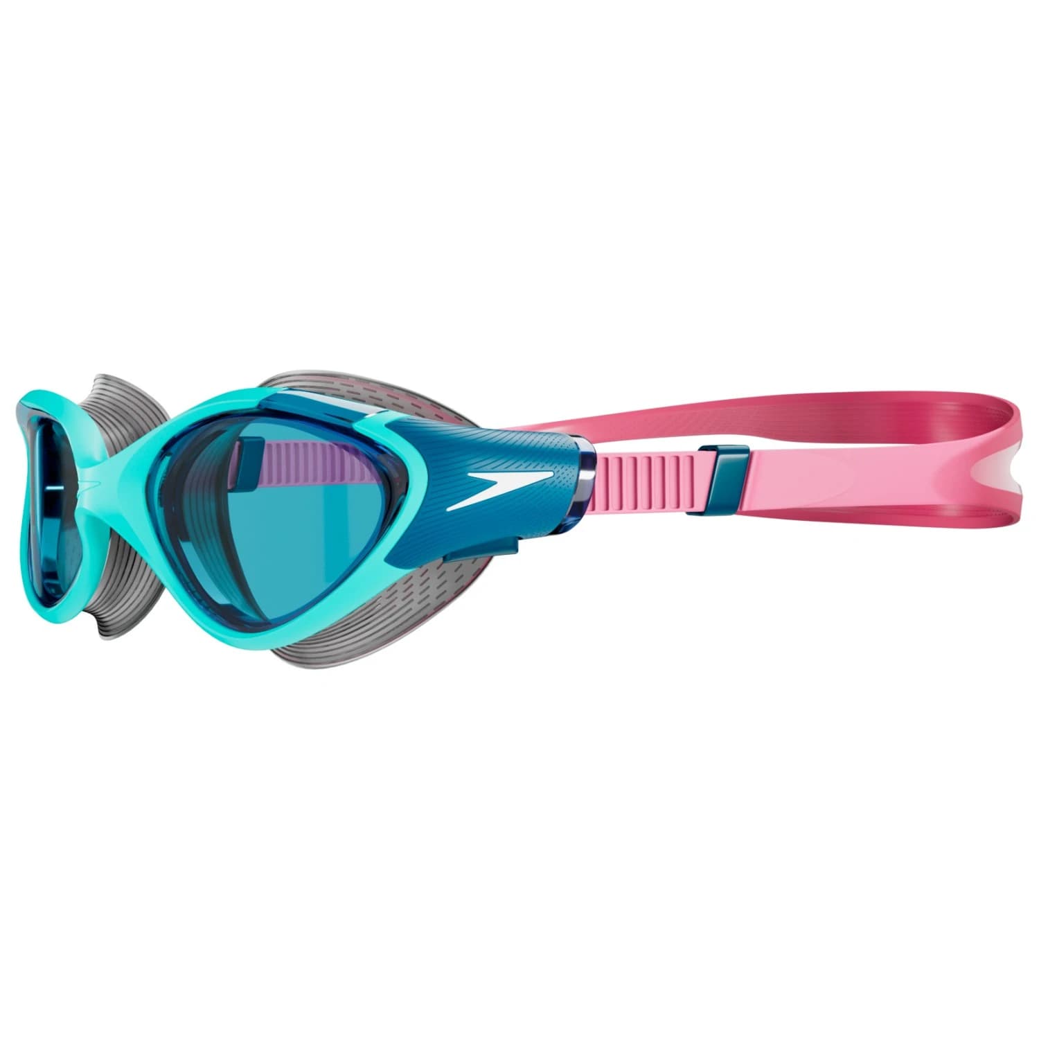 Дамски плувни очила Speedo Women's Biofuse 2.0 Swimming goggles - Marine Blue / Peacock / Funny Pink / Hot Mauve