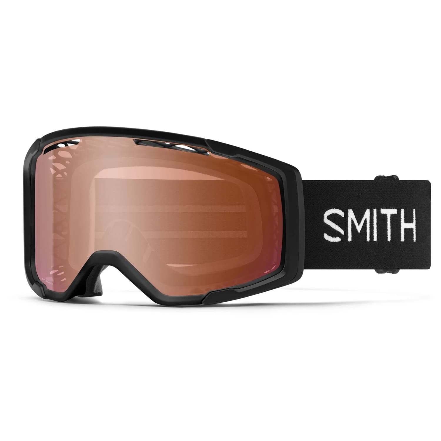 Маска Smith Rhythm MTB Cat. 2 VLT 23% Goggles - Black / ChromaPop Contrast Rose Flash AF