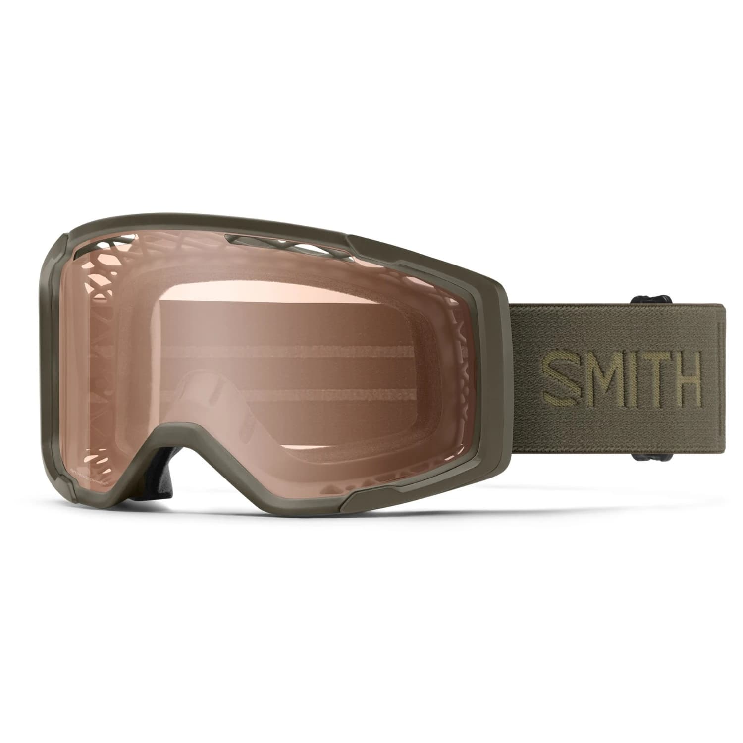Маска Smith Rhythm MTB Cat. 2 VLT 23% Goggles - Forest / ChromaPop Amber Low Light AF