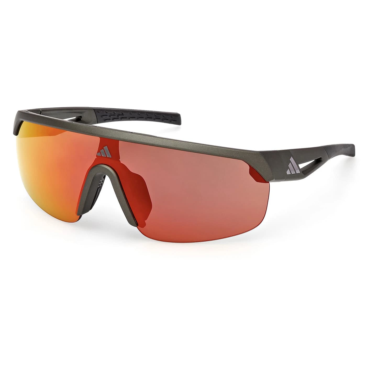 Дамски очила за колоездене Adidas eyewear SP0109 Mirror Cat: 3 Cycling glasses - Matte Dark Green