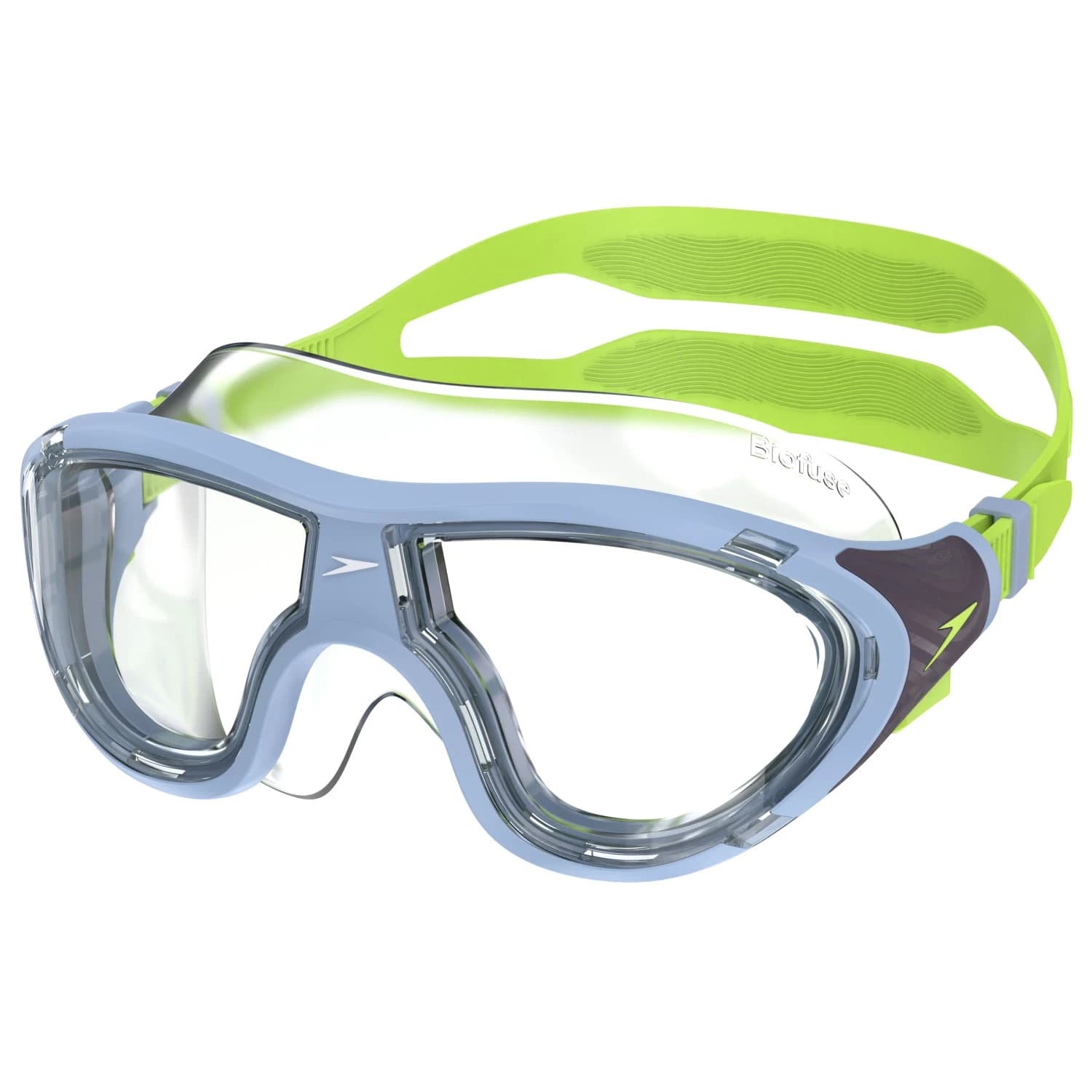 Детски плувни очила Speedo Kid's Junior Biofuse 2.0 Mask Swimming goggles - Pale Purple / Clear