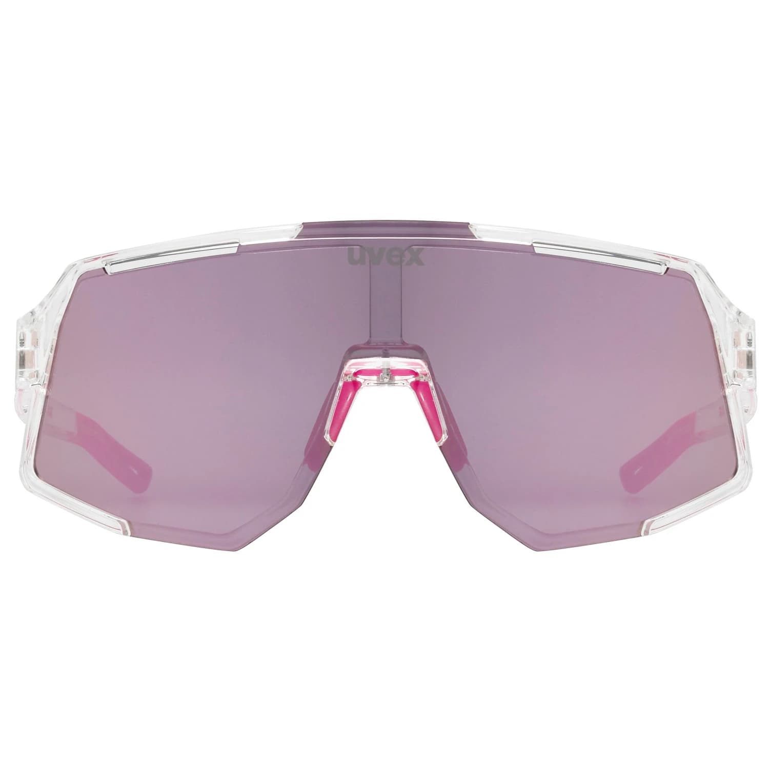 Очила за колоездене Uvex Sequenze Supravision Cat. 3 Cycling glasses - Clear / Mirror Pink