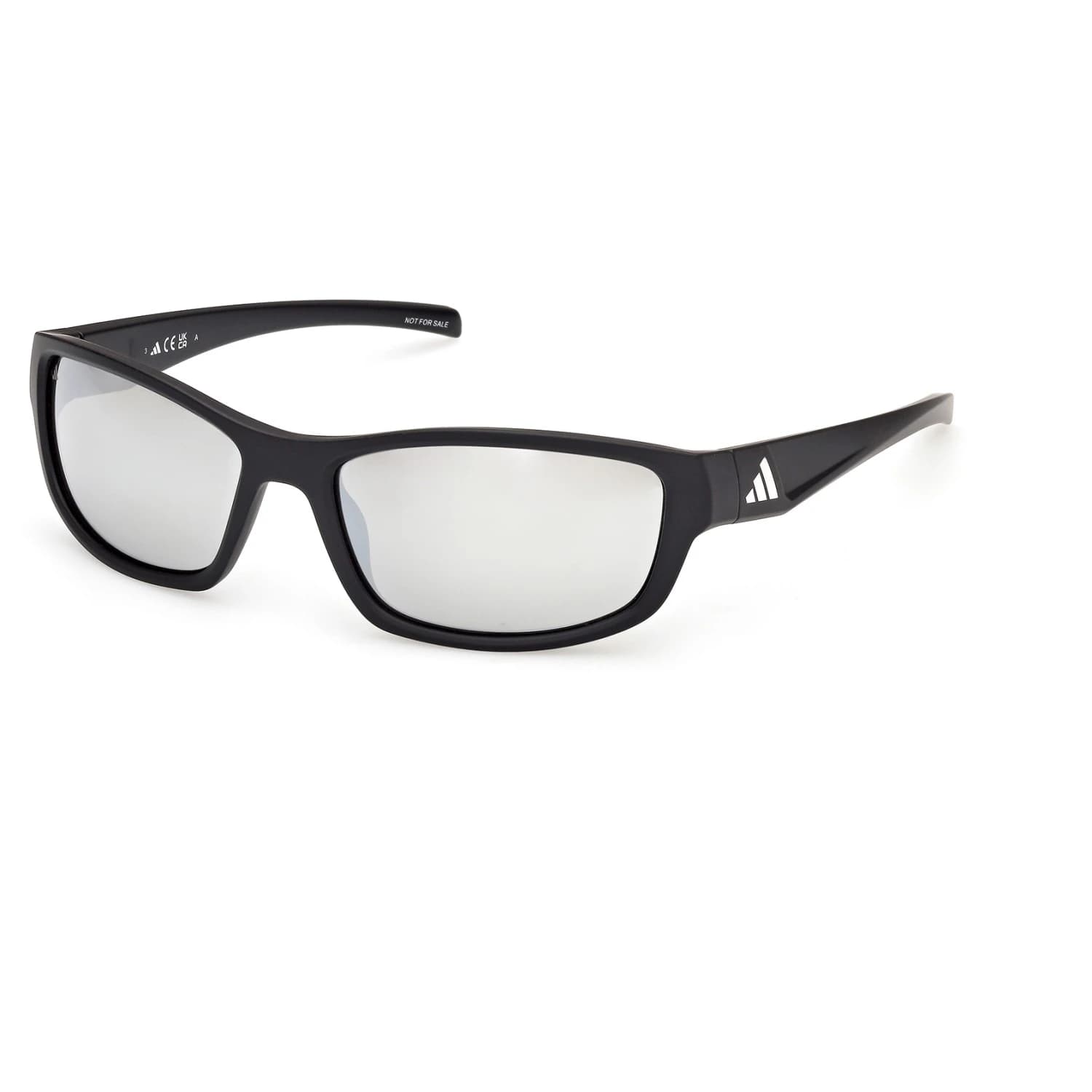 Мъжки очила за колоездене Adidas eyewear ES0005 S3 Cycling glasses - Matte Black / Smoke