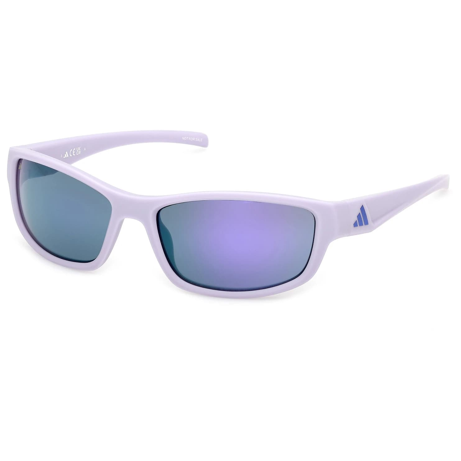 Мъжки очила за колоездене Adidas eyewear ES0005 S3 Cycling glasses - Matte Lilac / Violet