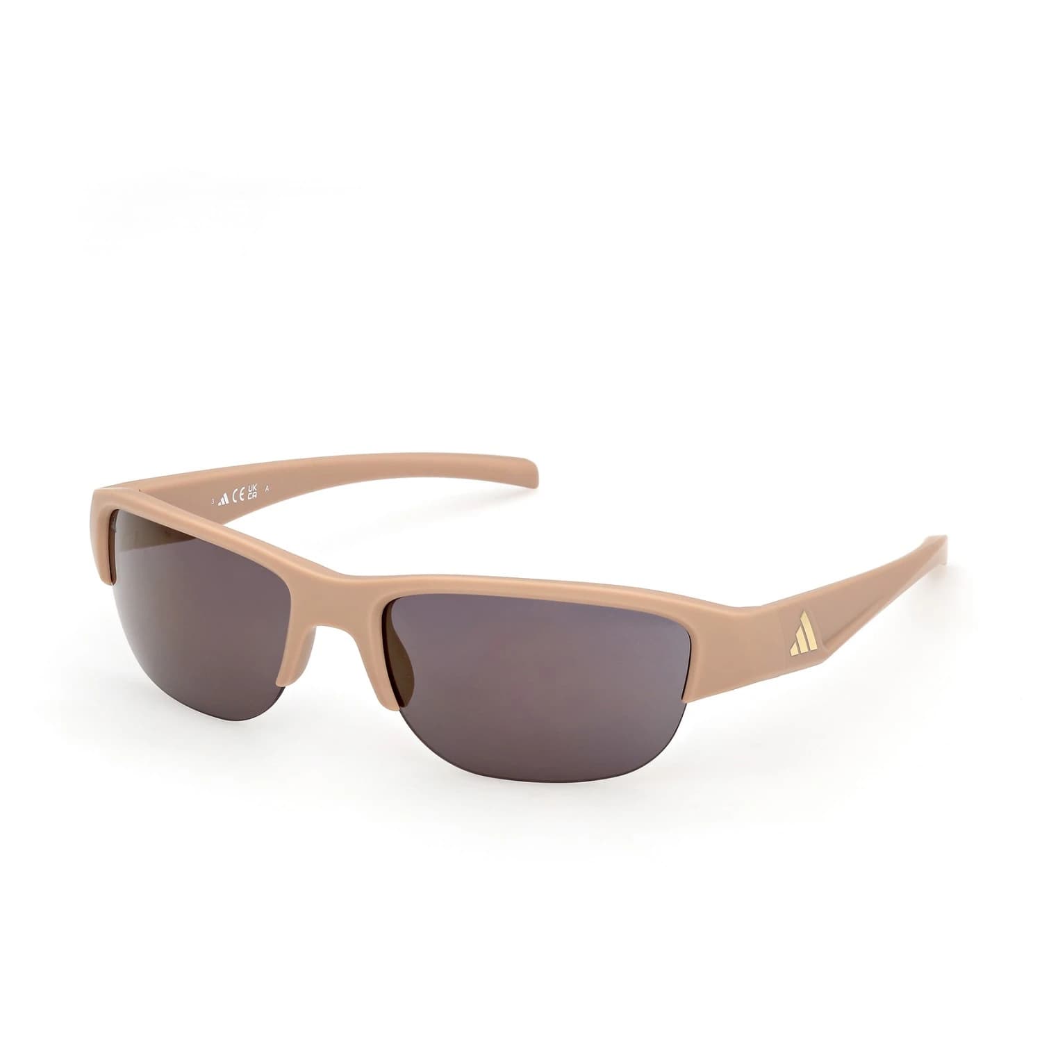 Мъжки очила за колоездене Adidas eyewear ES0006 S3 Cycling glasses - Matte Beige / Brown