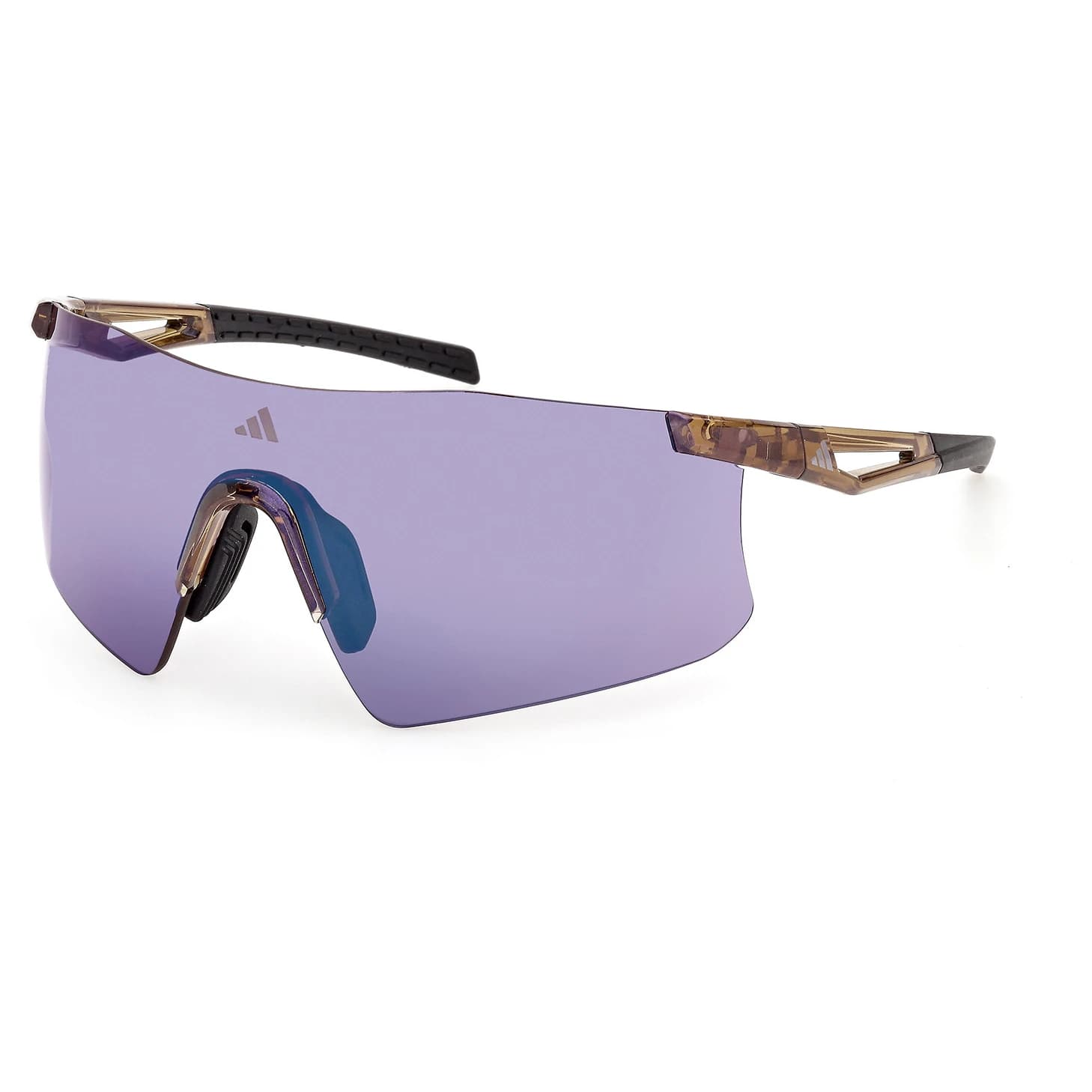 Adidas eyewear Kaphiros Mirror S3 Running glasses - Light Brown / Blue Mirror