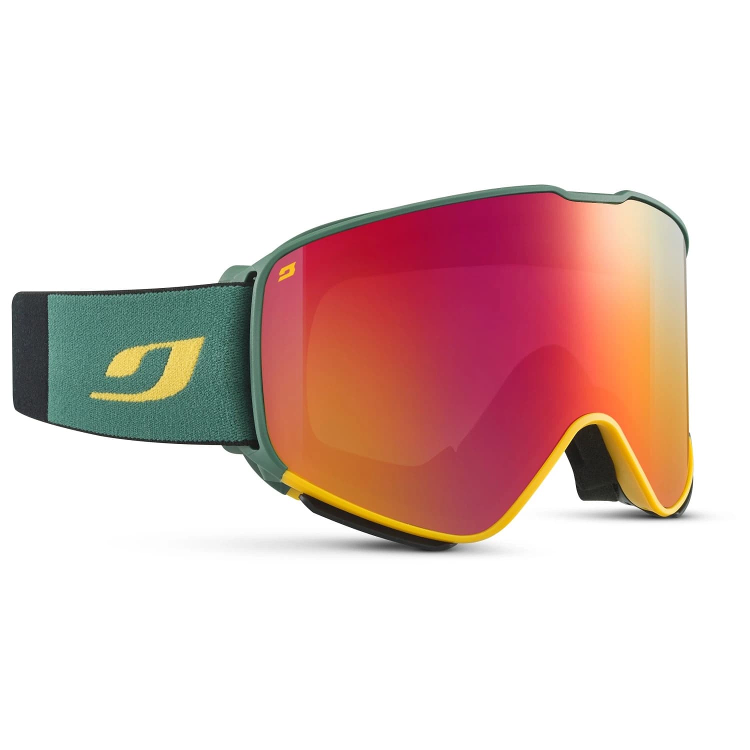 Мъжка маска Julbo Quickshift MTB Spectron S2 Goggles - Black / Green / Smokegrey
