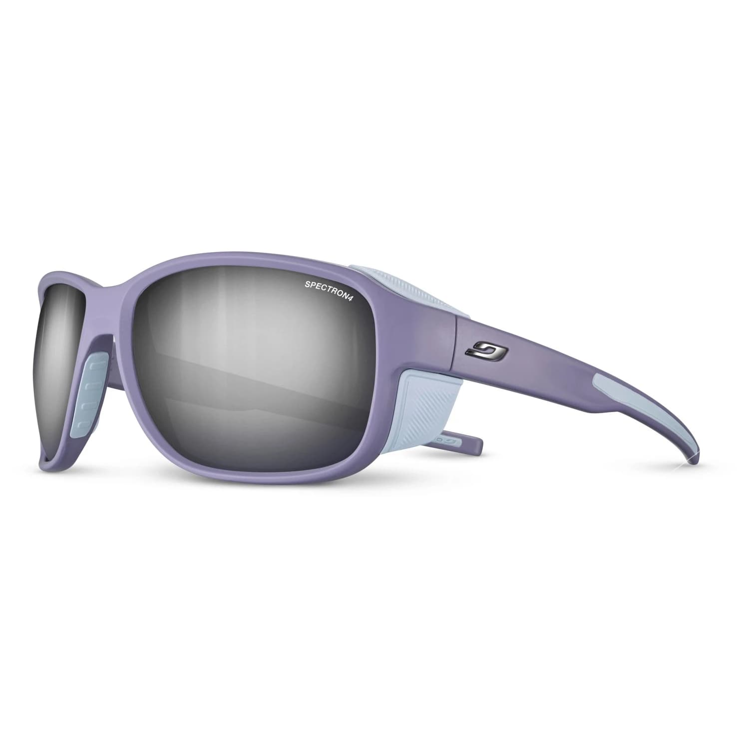Дамски алпийски очила Julbo Women's Monterosa 2 Spectron S4 Glacier glasses - Violet / Lavender / Brown / Silver Flash