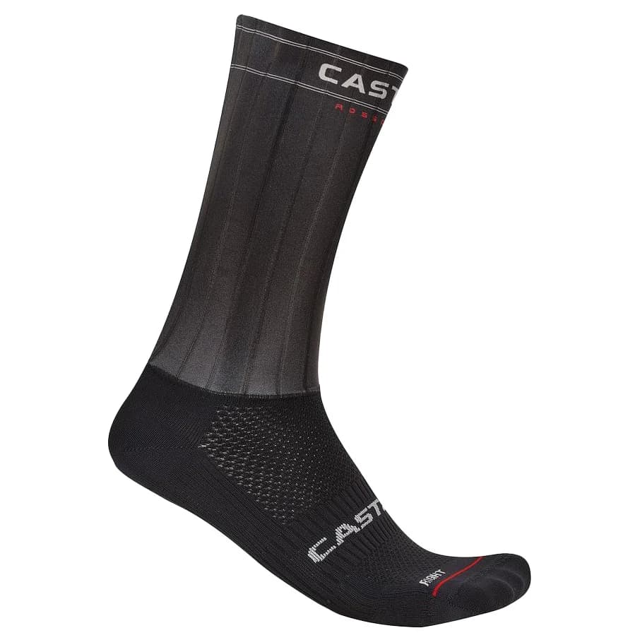 Чорапи за колоездене Castelli Fast Feet 4 Sock Cycling socks - Black