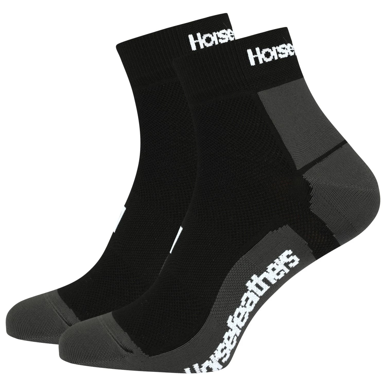 Мъжки чорапи за колоездене Horsefeathers Cadence Bike Socks Cycling socks - Black