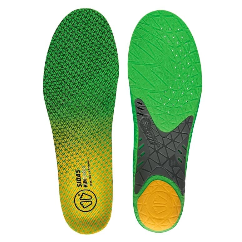 Стелка Sidas 3D Run Sense V2 Insole - Green / Yellow