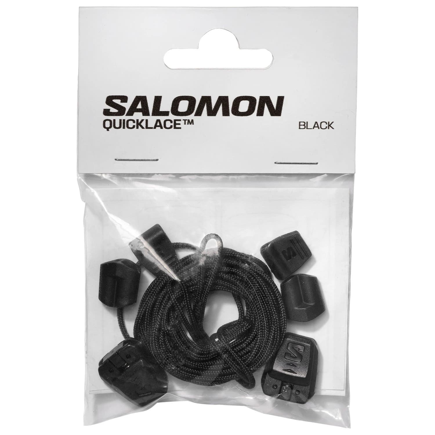 Връзки за обувки Salomon Quicklace Kit Laces - Black /