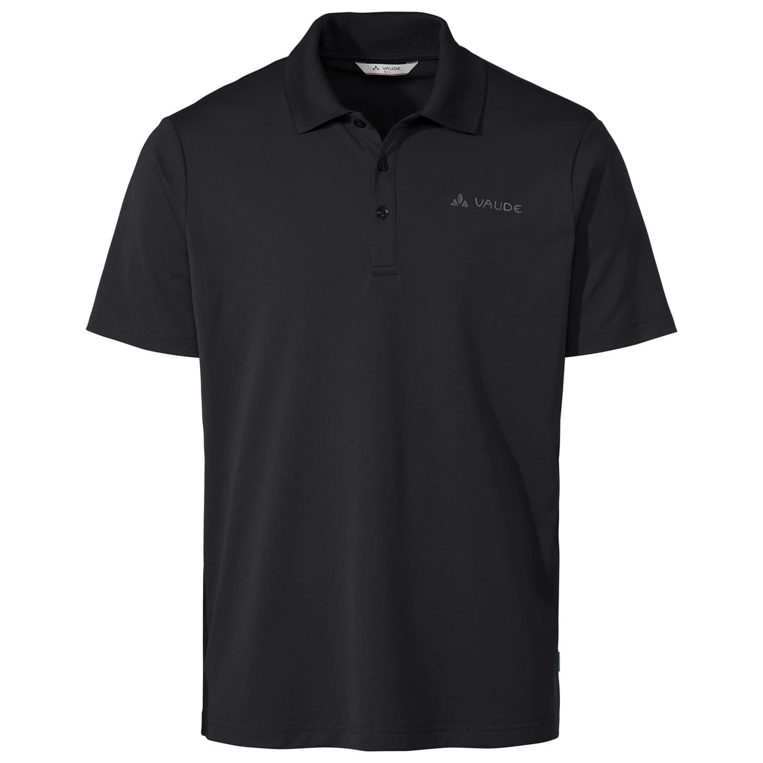 Мъжка поло тениска Vaude Essential Polo Shirt - Black
