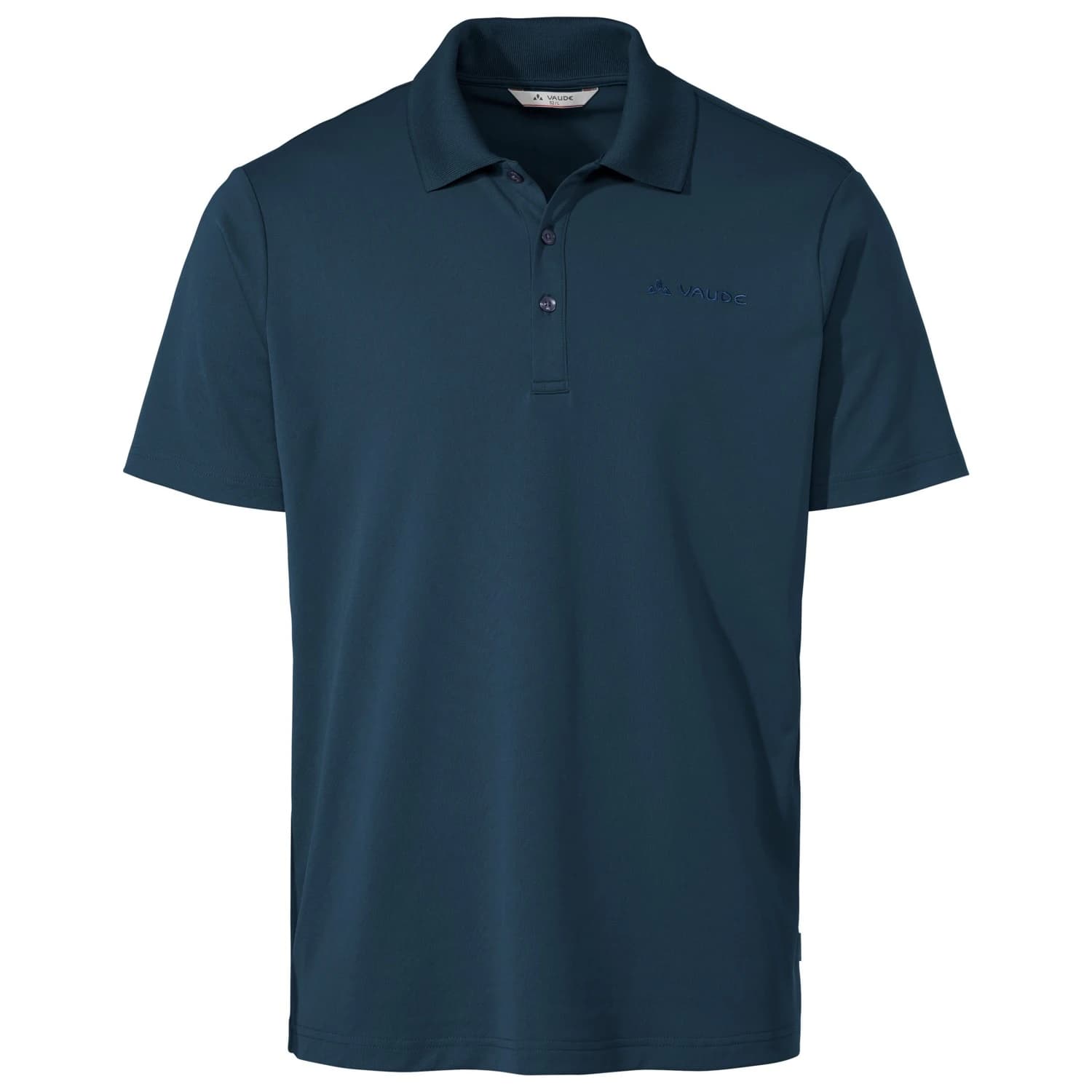 Мъжка поло тениска Vaude Essential Polo Shirt - Dark Sea