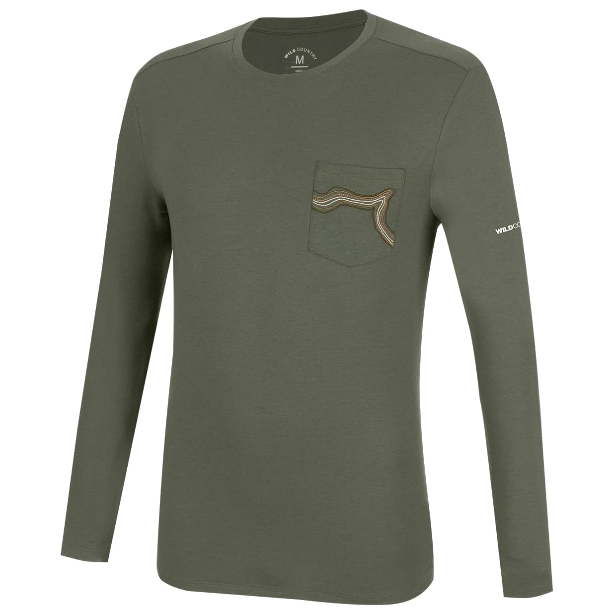 Мъжка блуза с дълъг ръкав Wild country Session 3 Longsleeve - Greenspit