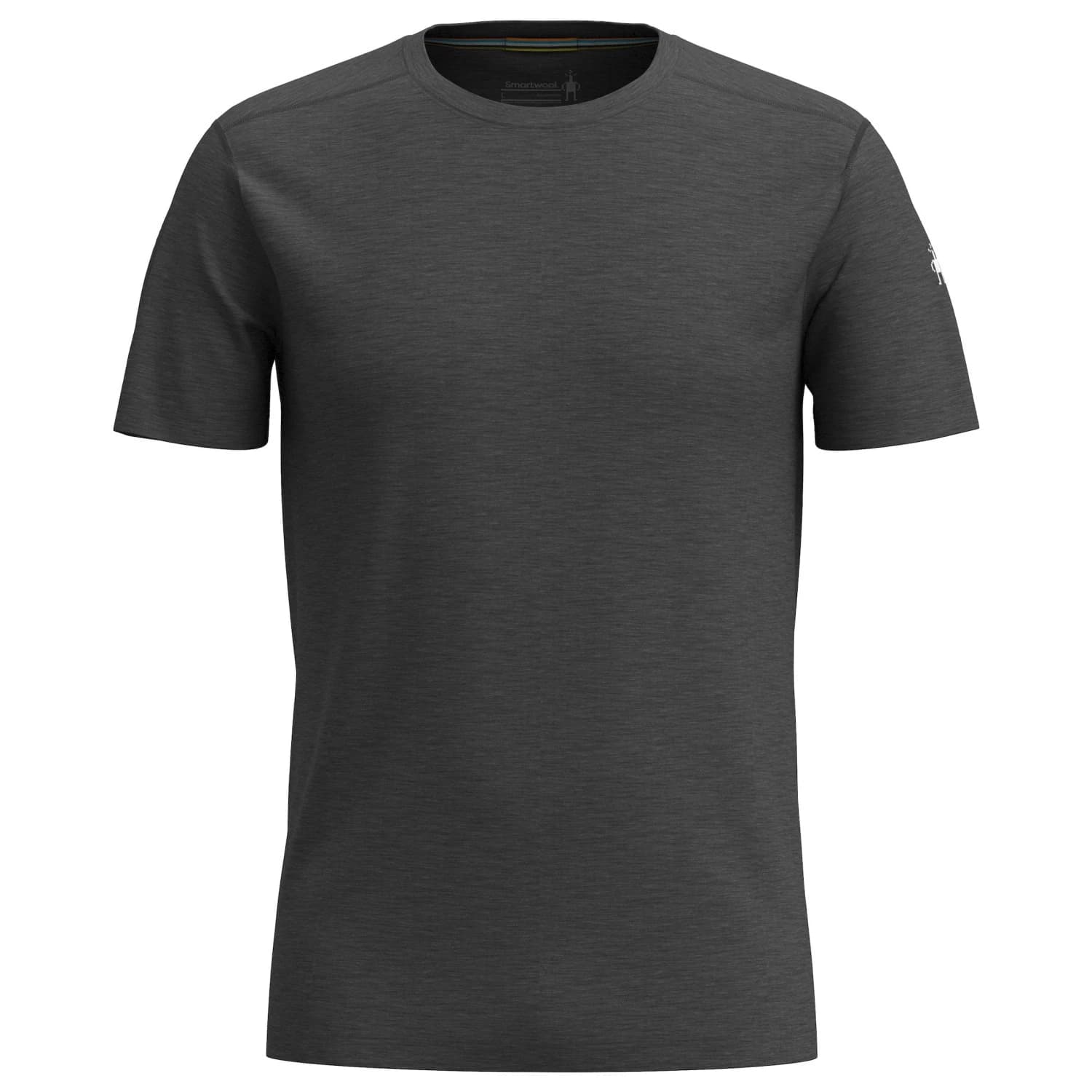 Мъжка мериносова блуза Smartwool Merino Tee Boxed Merino shirt - Iron Heather